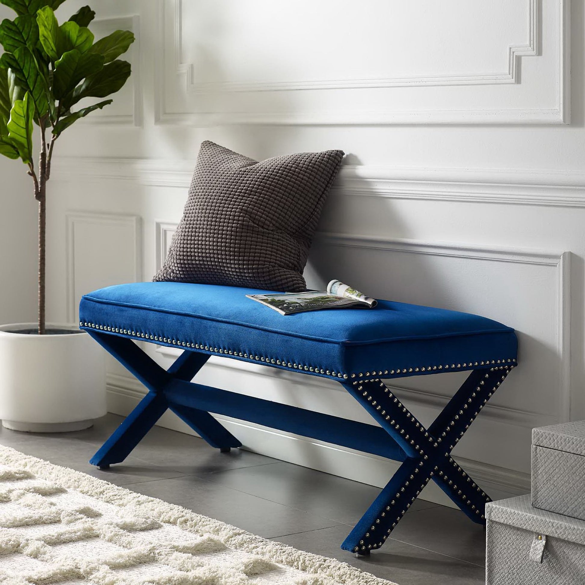 Rivet Performance Velvet Bench