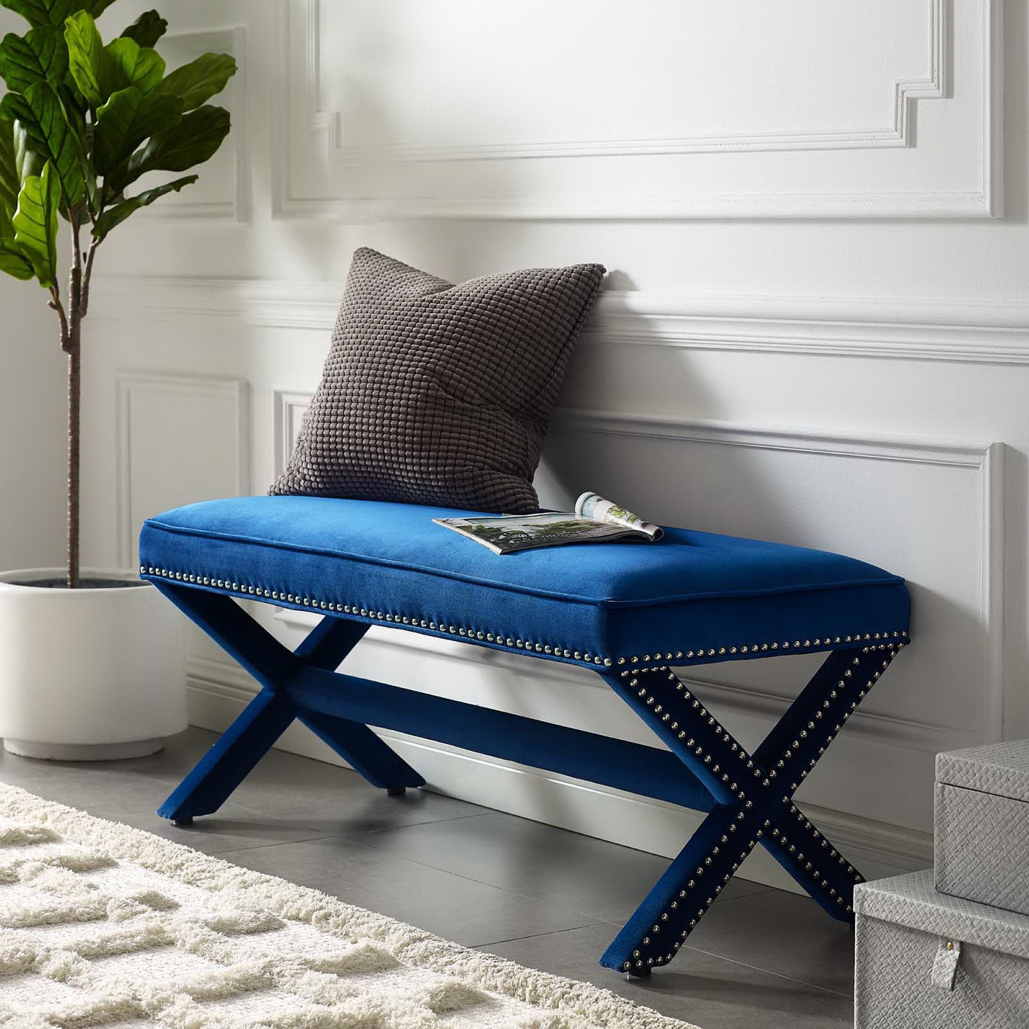 Rivet Performance Velvet Bench
