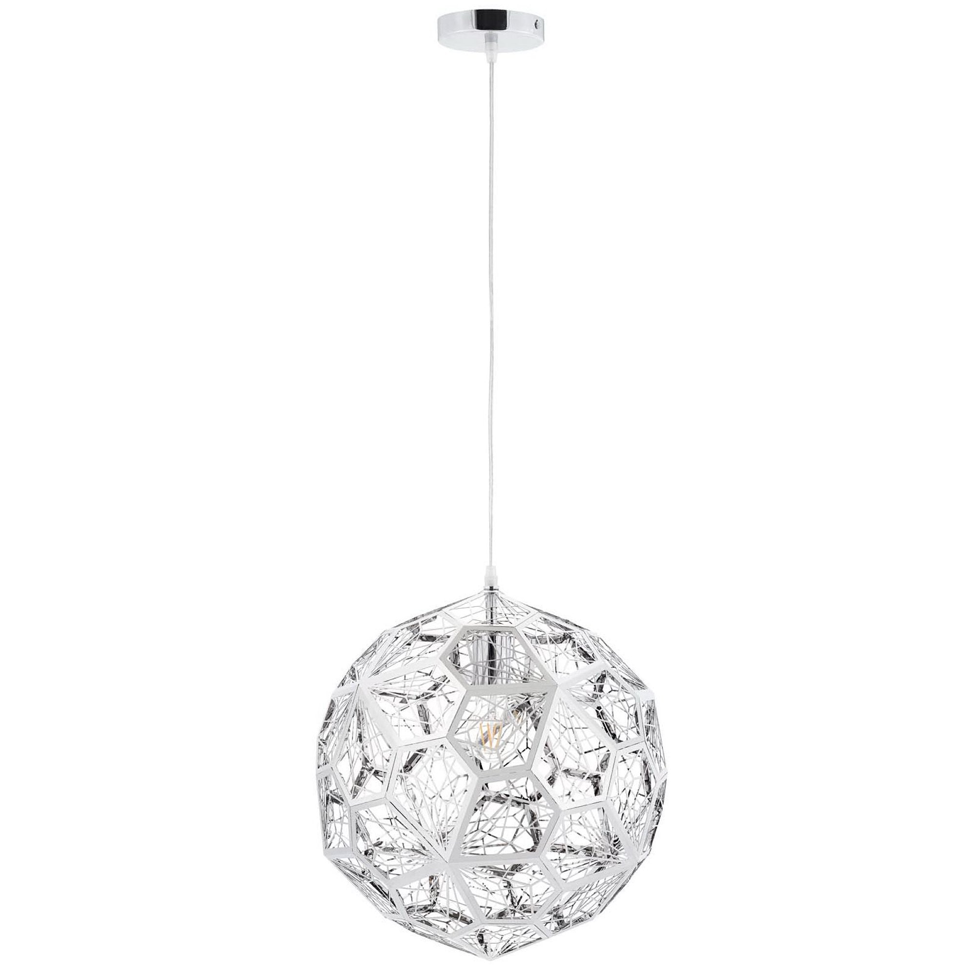 Shine Pendant Chandelier - Silver