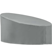 Immerse Siesta and Convene Canopy Daybed Outdoor Patio Furniture Cover - Gray