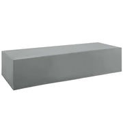 Immerse Convene / Sojourn / Summon Chaise Outdoor Patio Furniture Cover - Gray