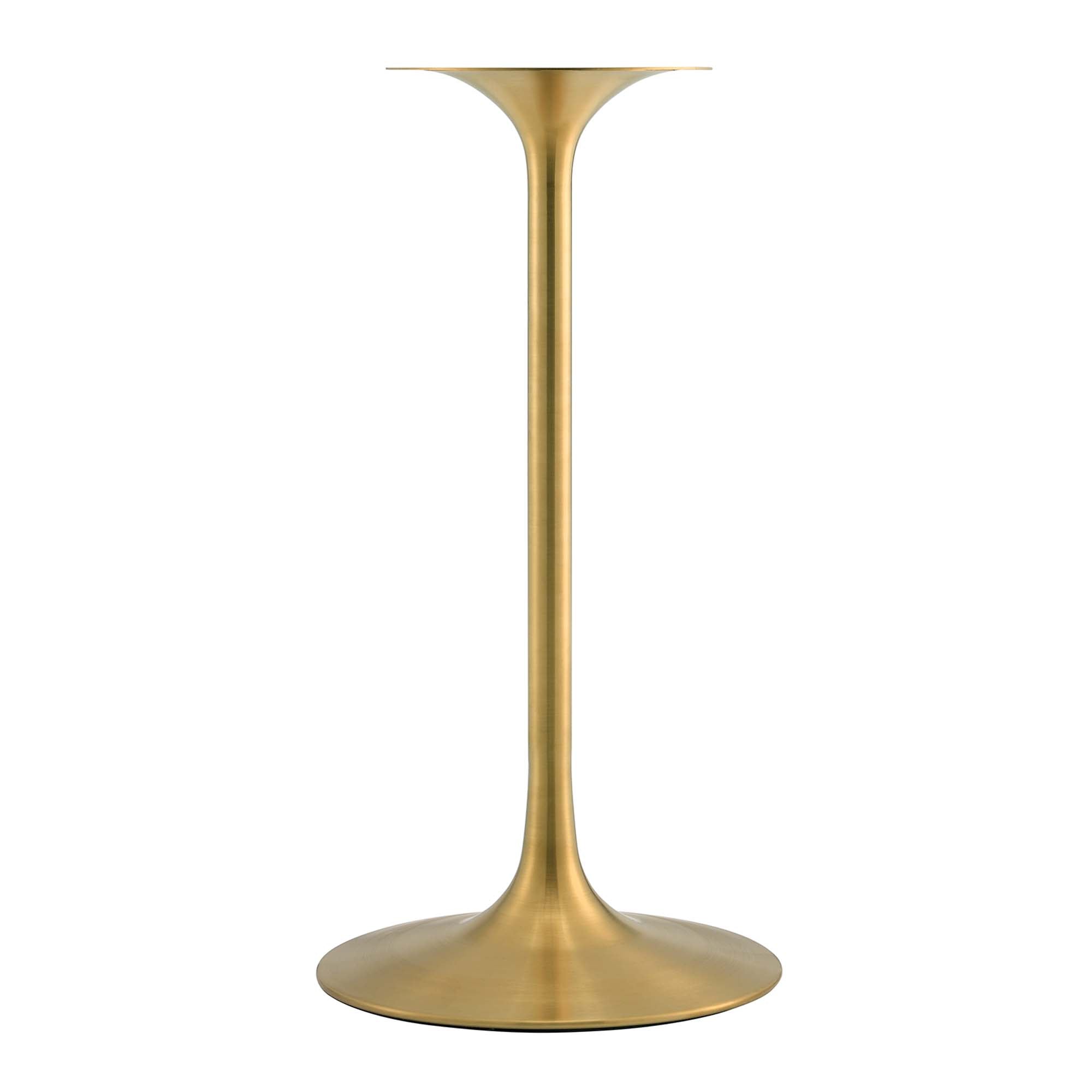 Lippa Round Artificial Marble Bar Table