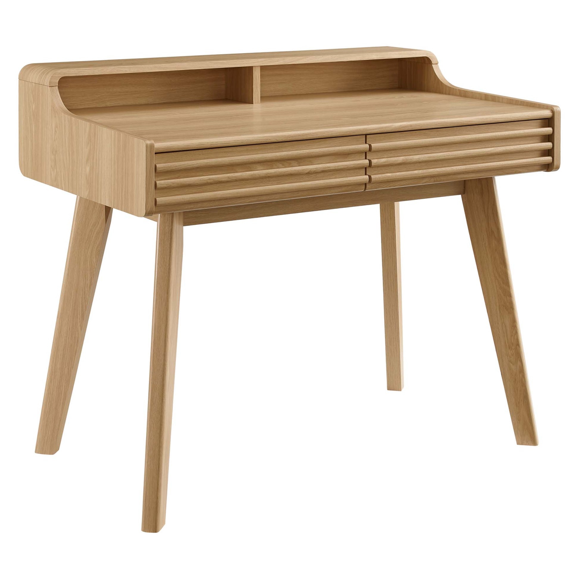 Render Writing Desk - Oak