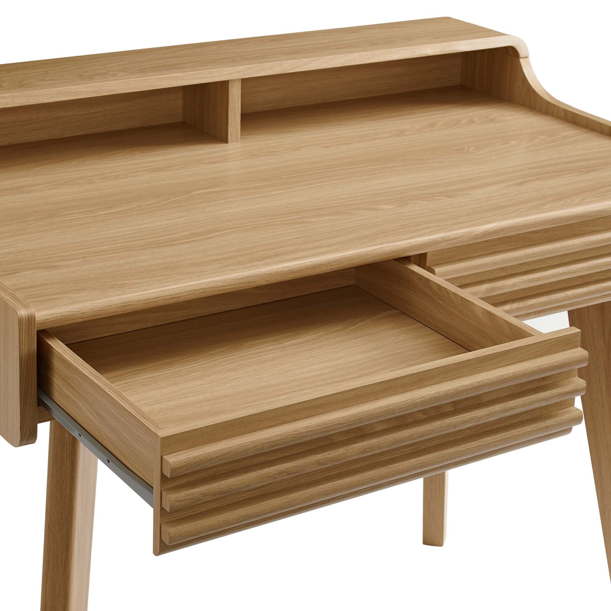 Render Writing Desk - Walnut