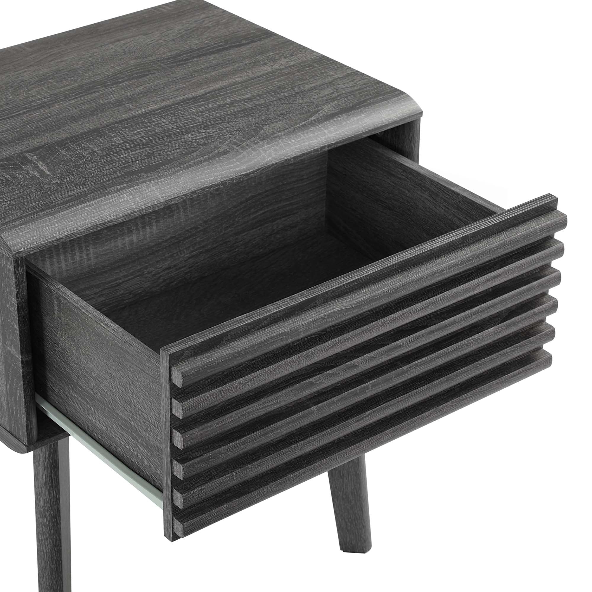 Render End Table - Oak