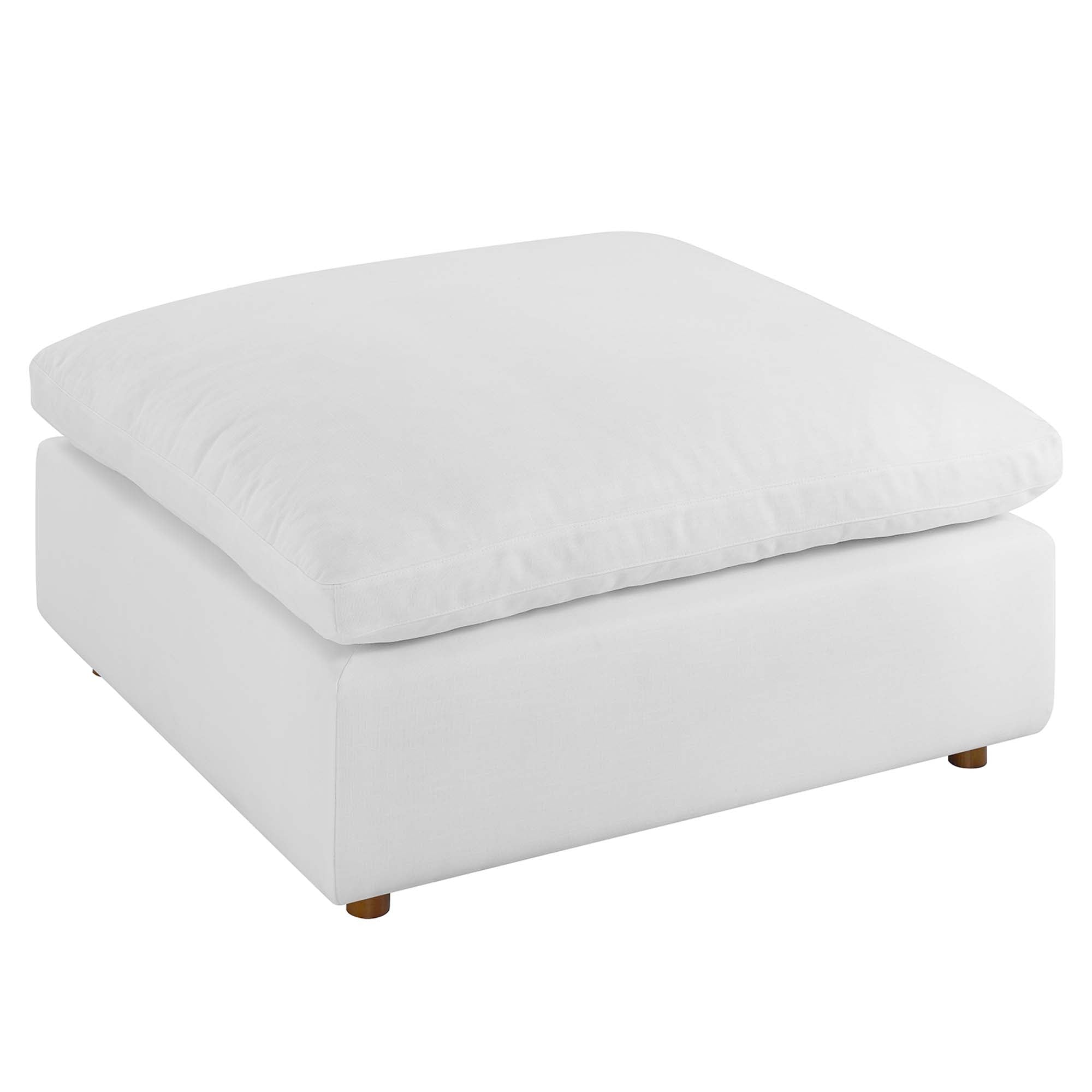 Commix 5 Piece Down Filled Overstuffed Sectional Sofa Set