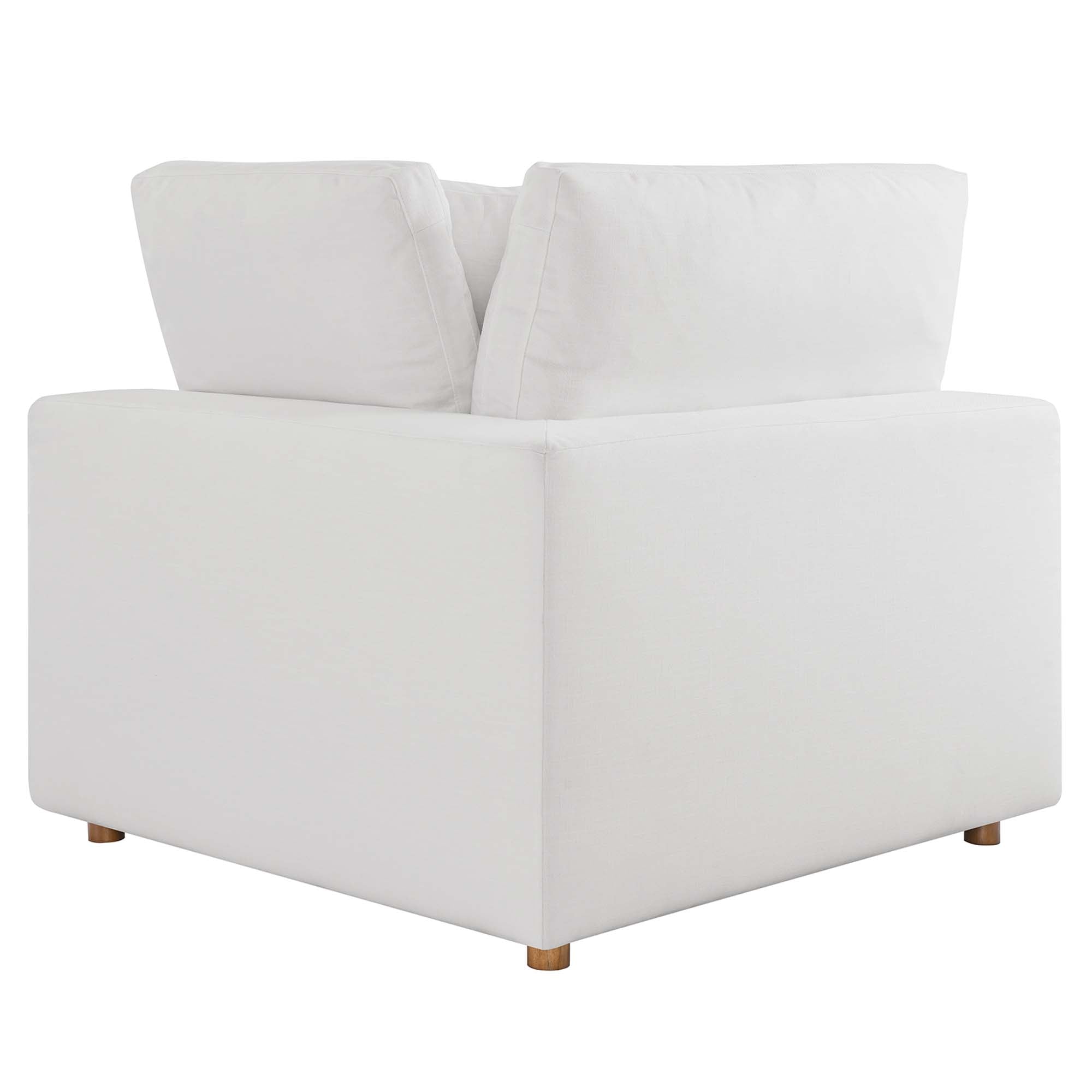Commix 5 Piece Down Filled Overstuffed Sectional Sofa Set