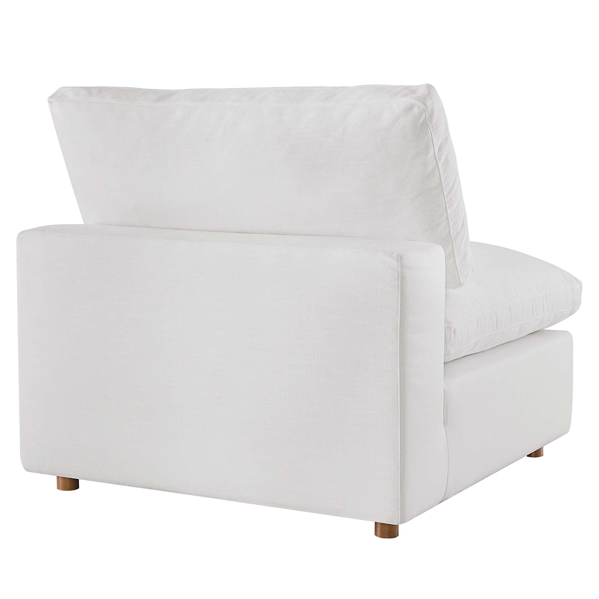 Commix 5-Piece Down Filled Overstuffed Armless Sectional Sofa