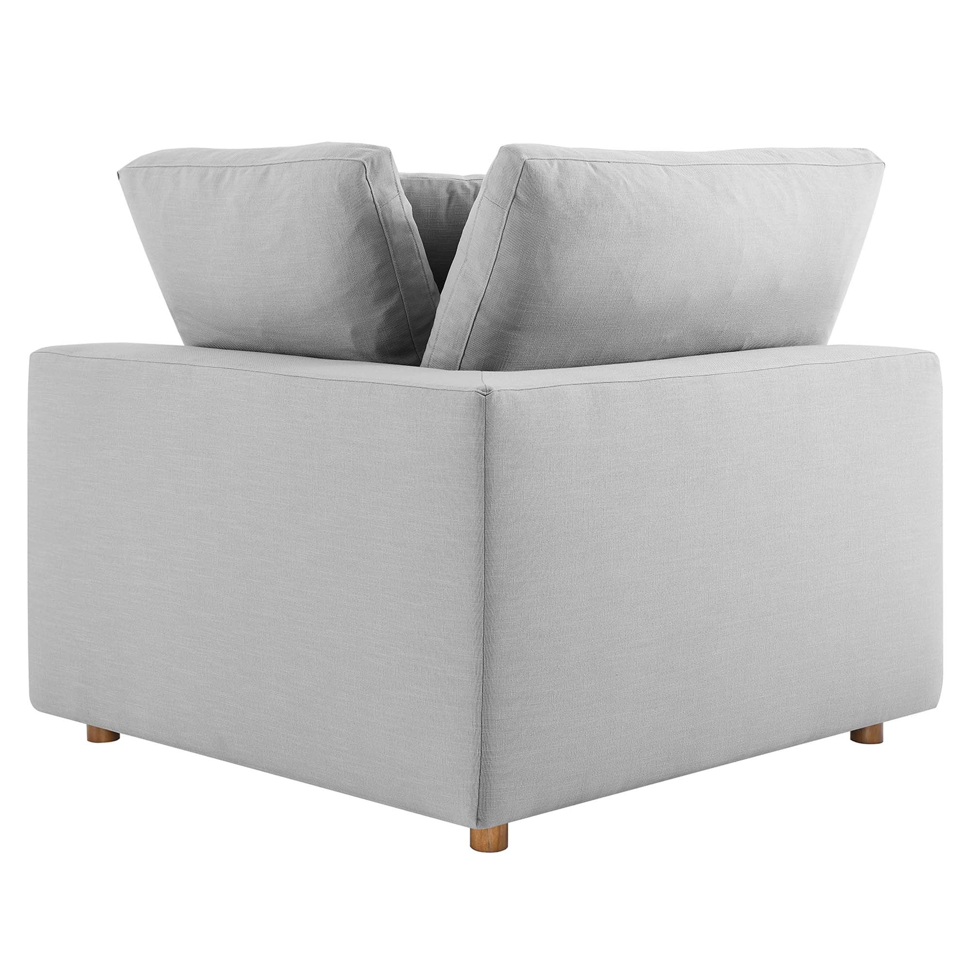 Commix 8-Piece Down Filled Overstuffed Sectional Sofa
