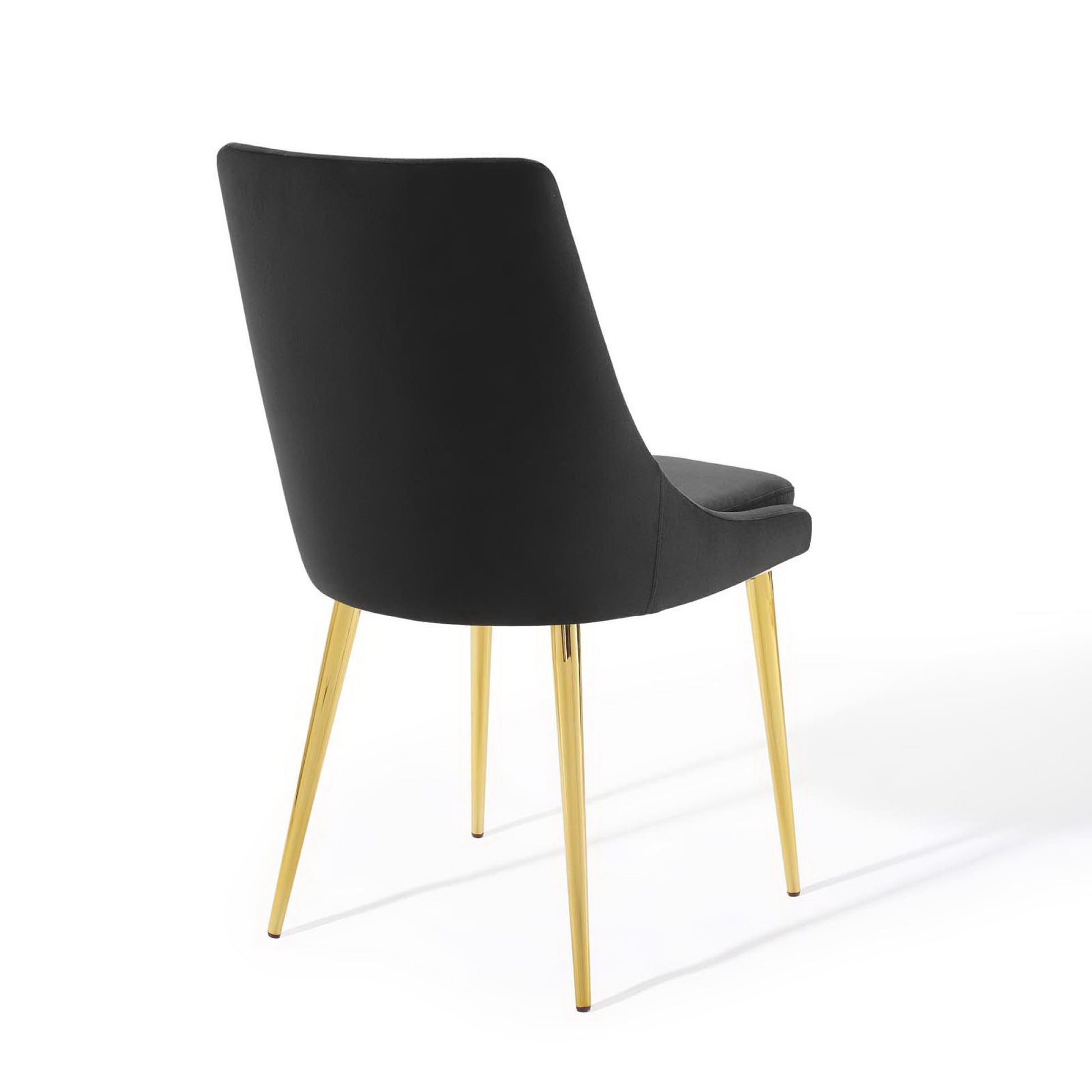 Viscount Modern Accent Performance Velvet Dining Chair - Teal