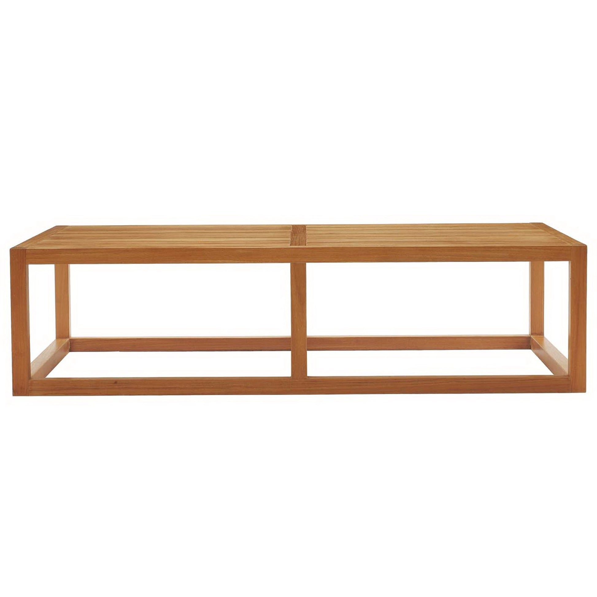 Newbury Outdoor Patio Premium Grade A Teak Wood Coffee Table