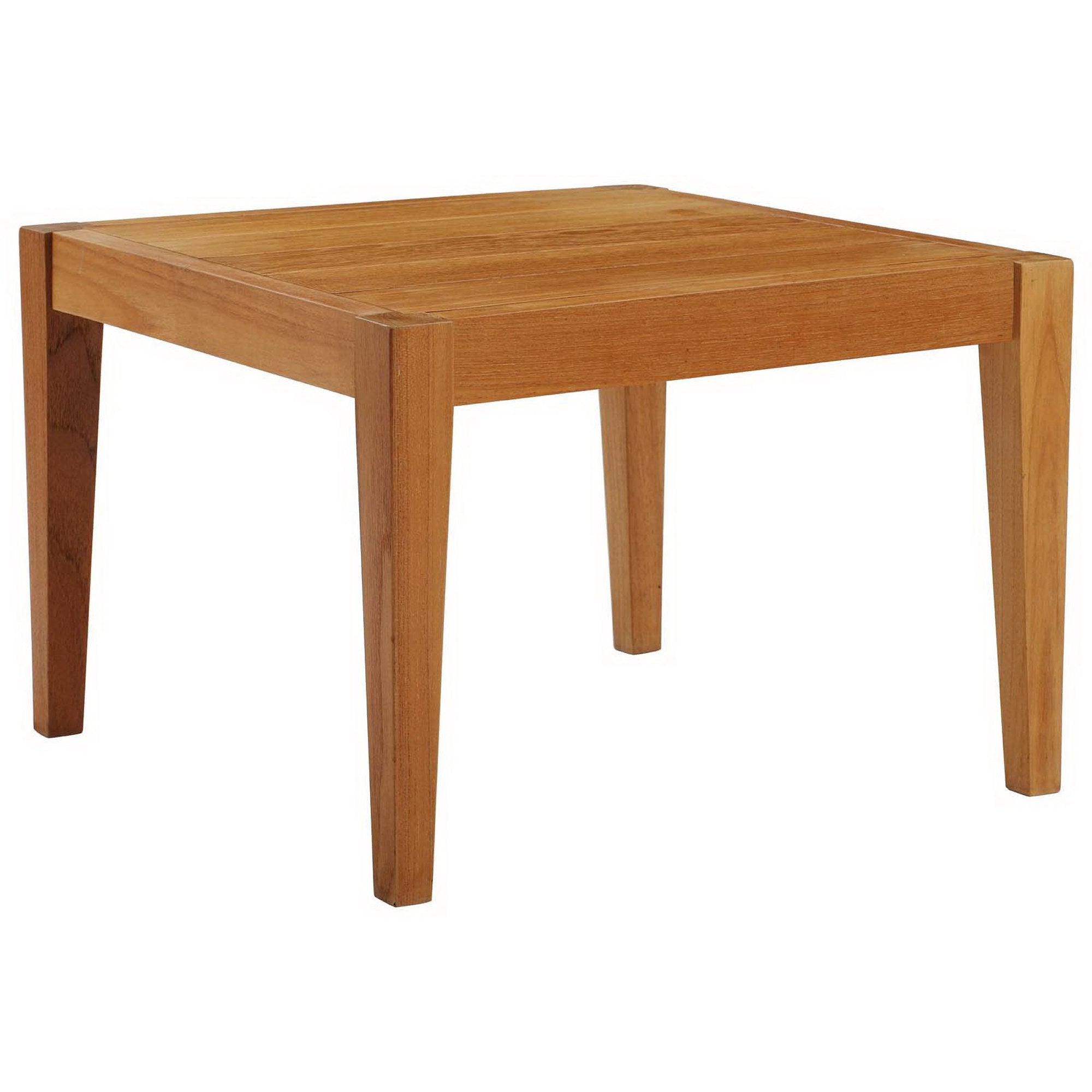 Northlake Outdoor Patio Premium Grade A Teak Wood Side Table - Natural