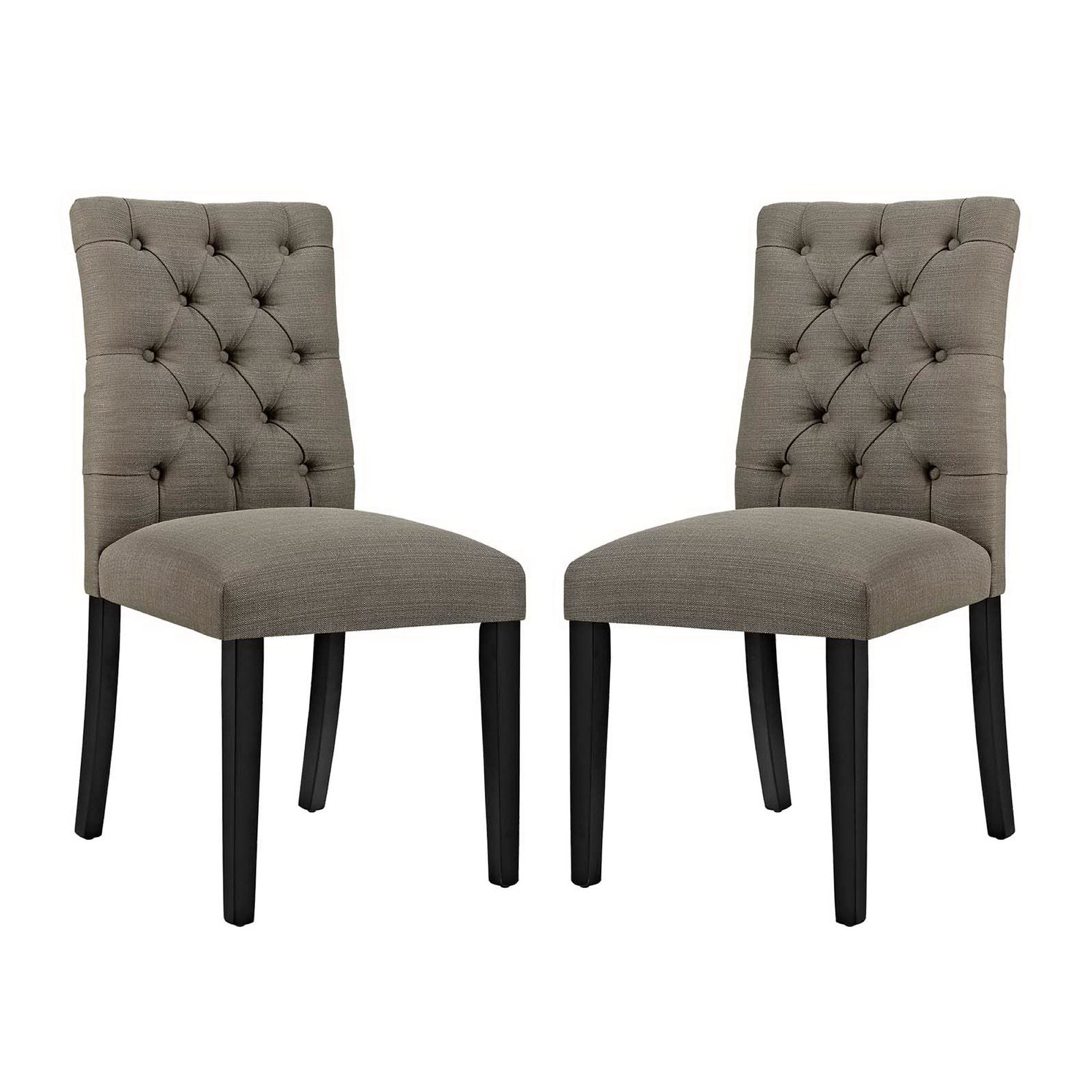Duchess Fabric Dining Chair Set of 2
