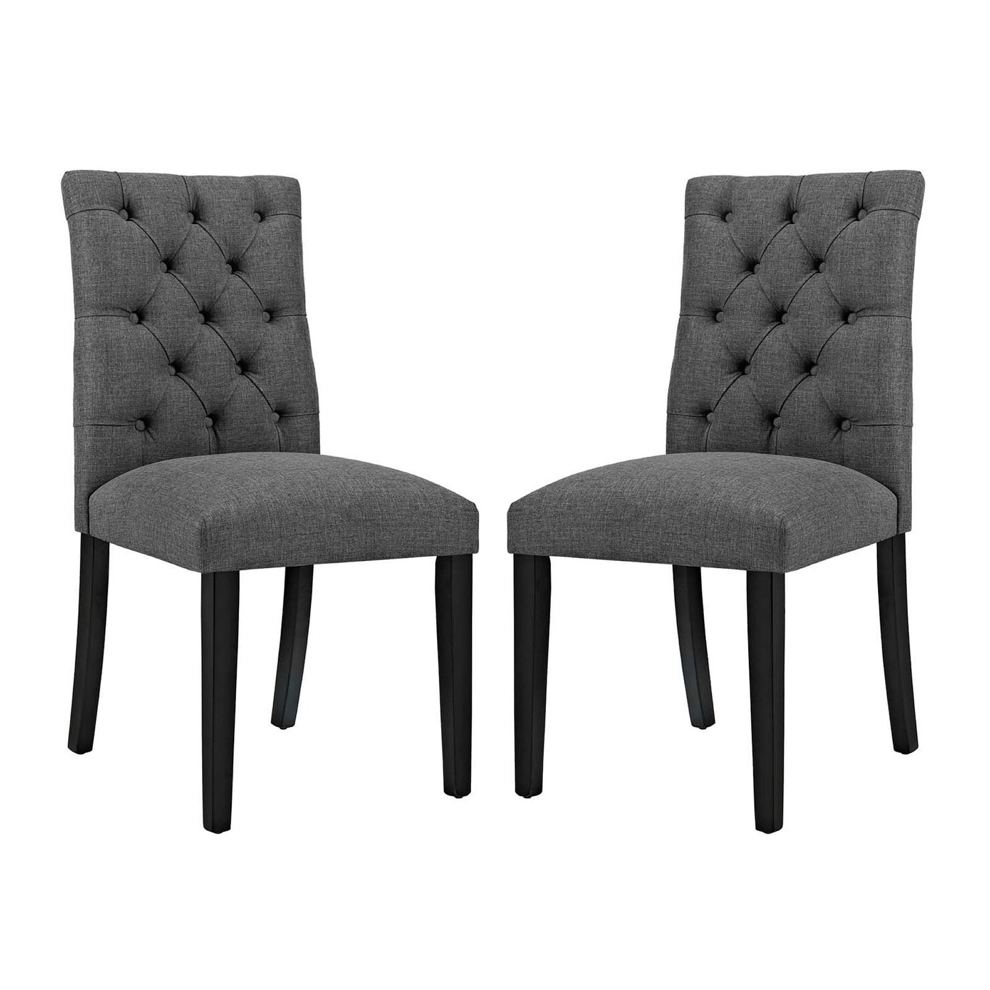 Duchess Fabric Dining Chair Set of 2