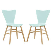 Cascade Dining Chair Set of 2 - Light Blue