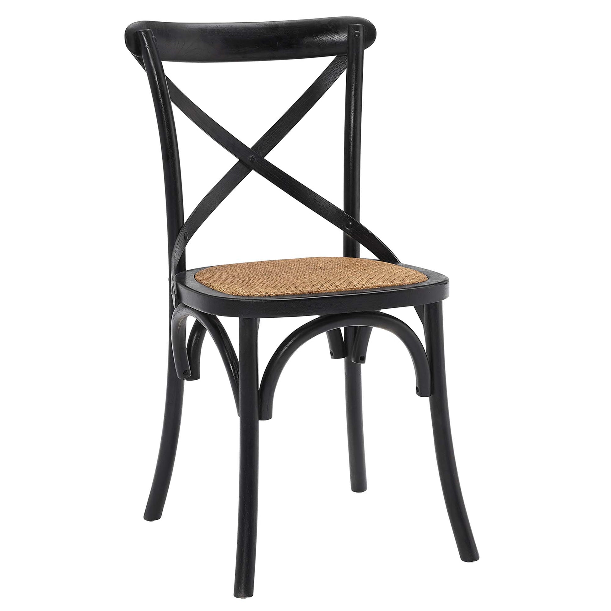 Gear Dining Side Chair Set of 4 - Walnut