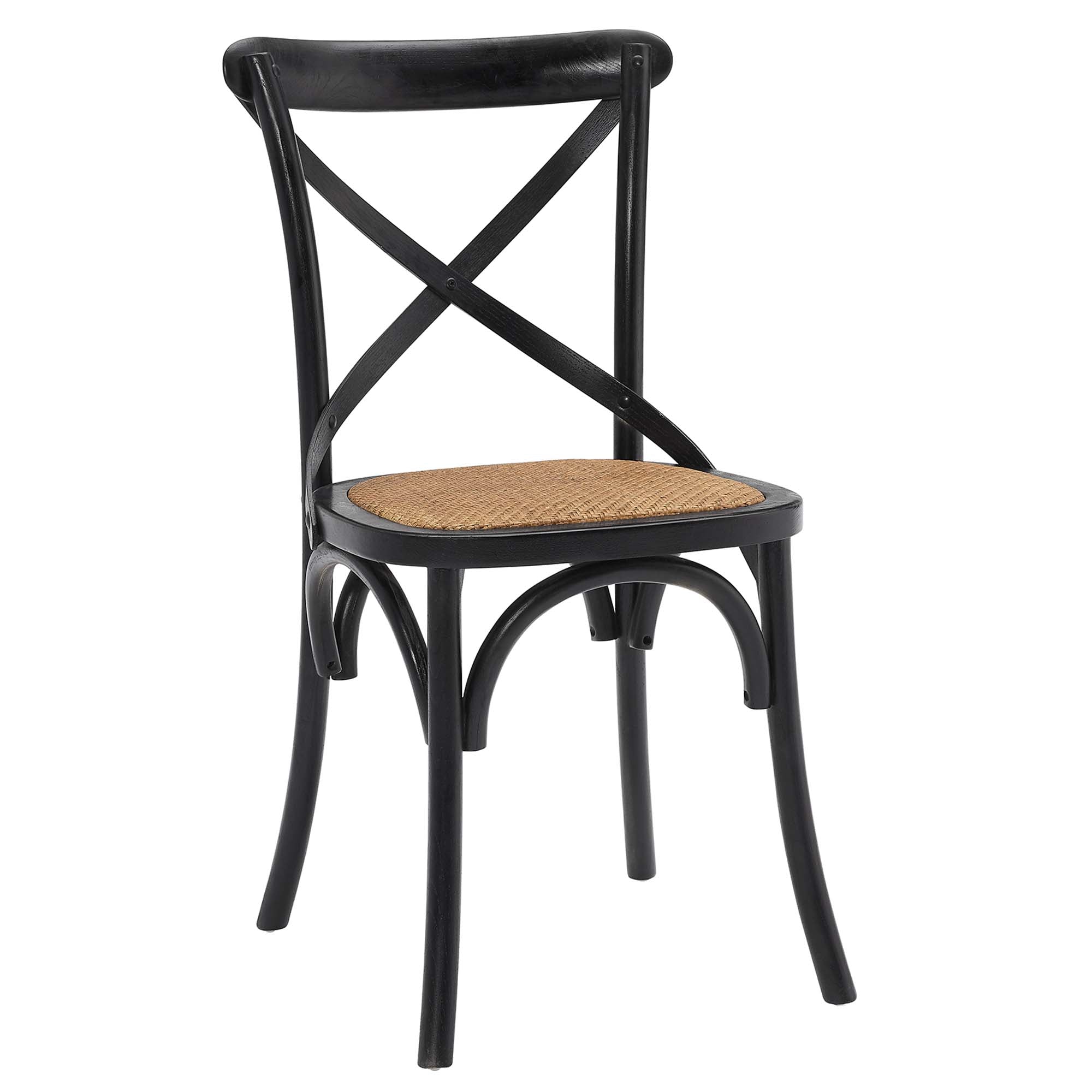 Gear Dining Side Chair Set of 4 - Walnut