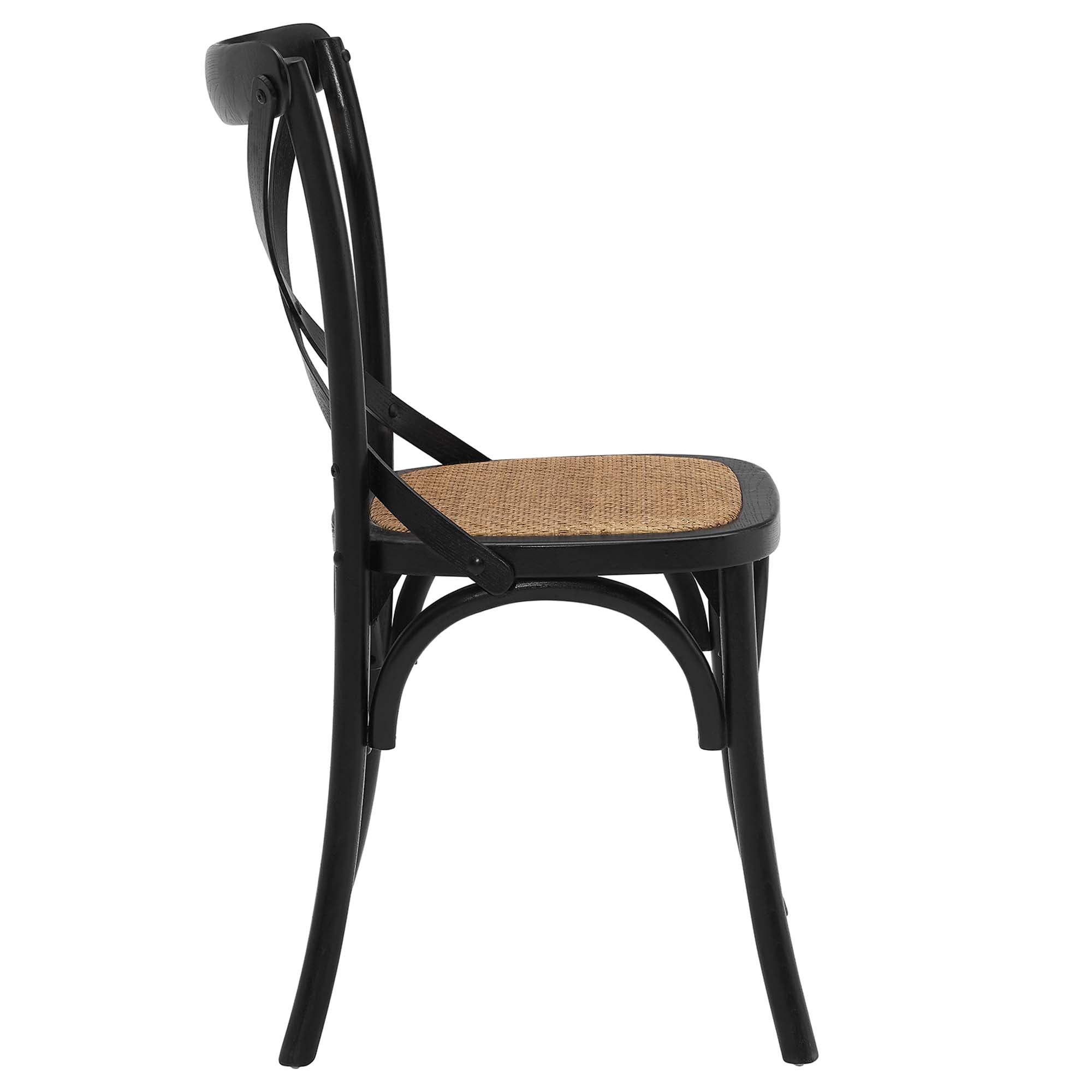 Gear Dining Side Chair Set of 4 - White