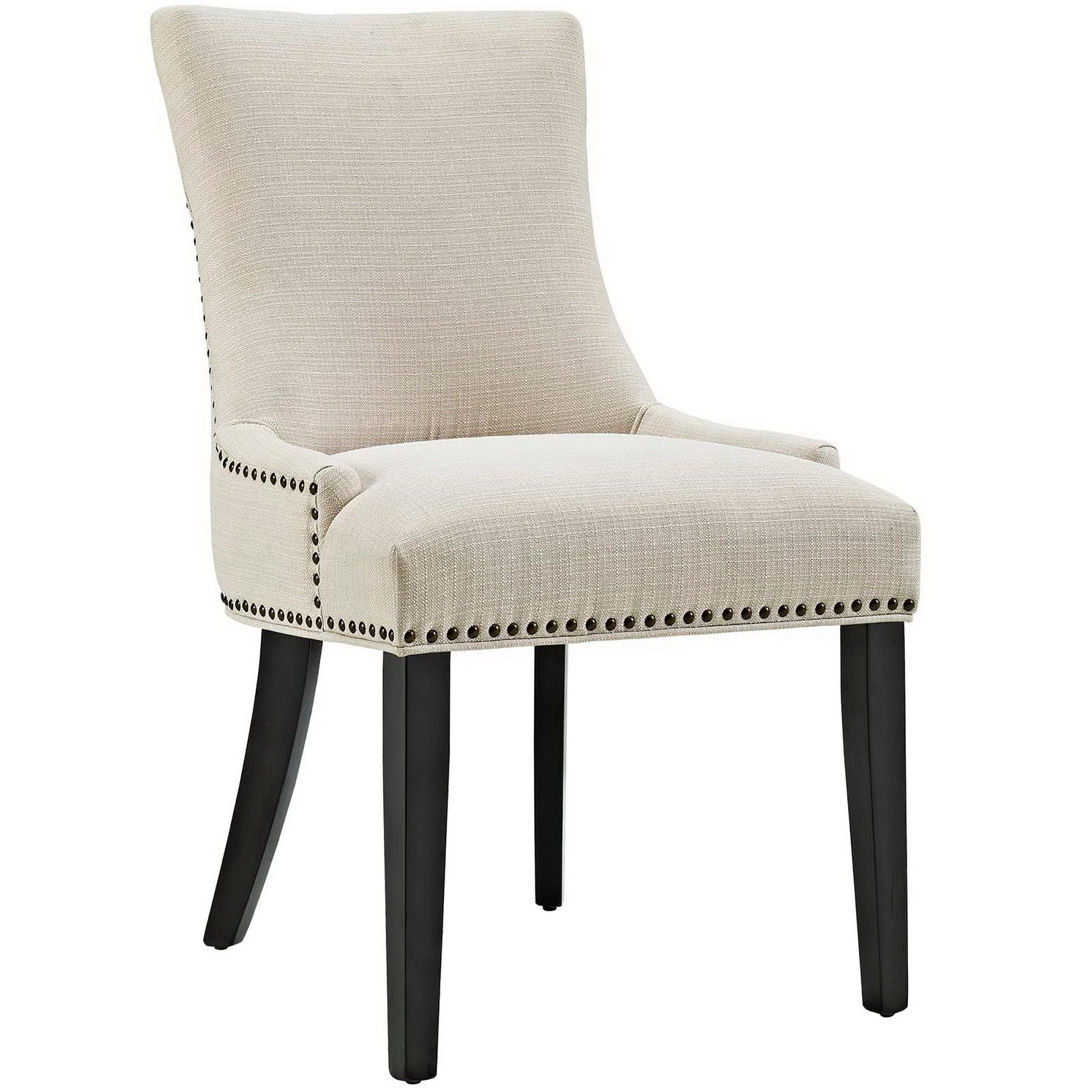 Marquis Fabric Dining Chair Set of 4 - Light Gray