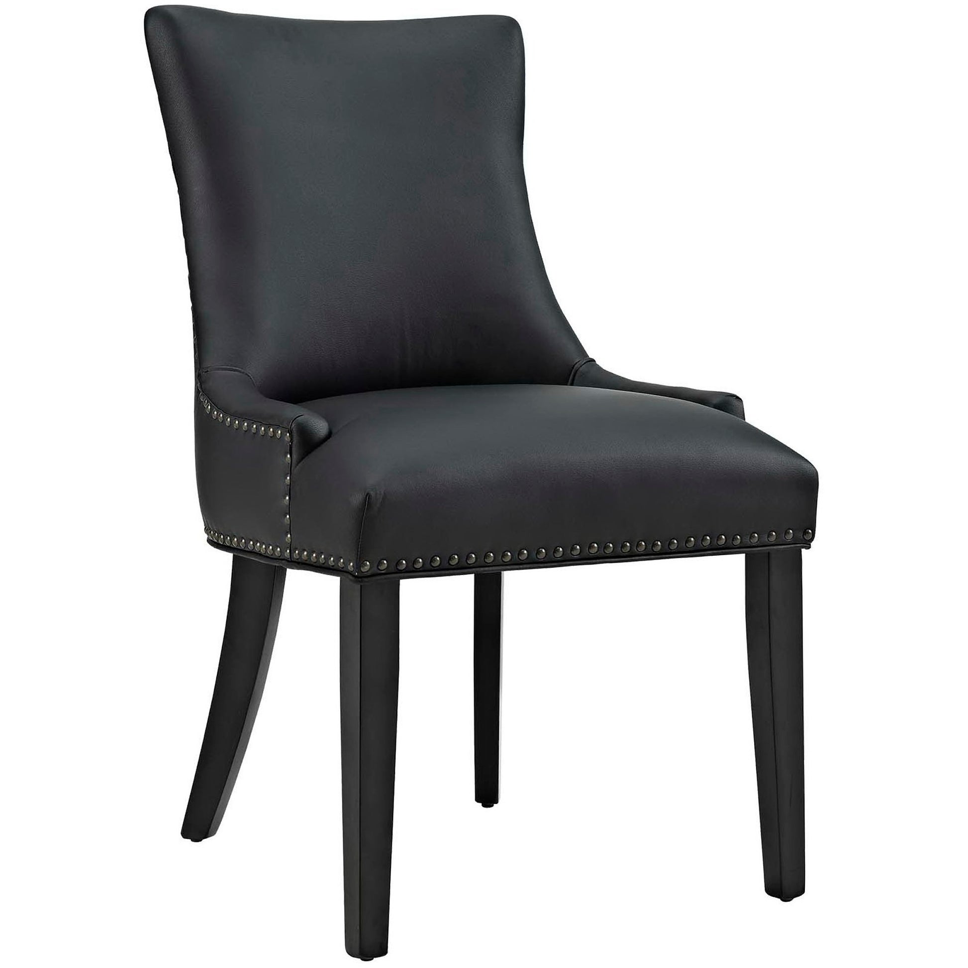 Marquis Dining Chair Faux Leather Set of 4 - White