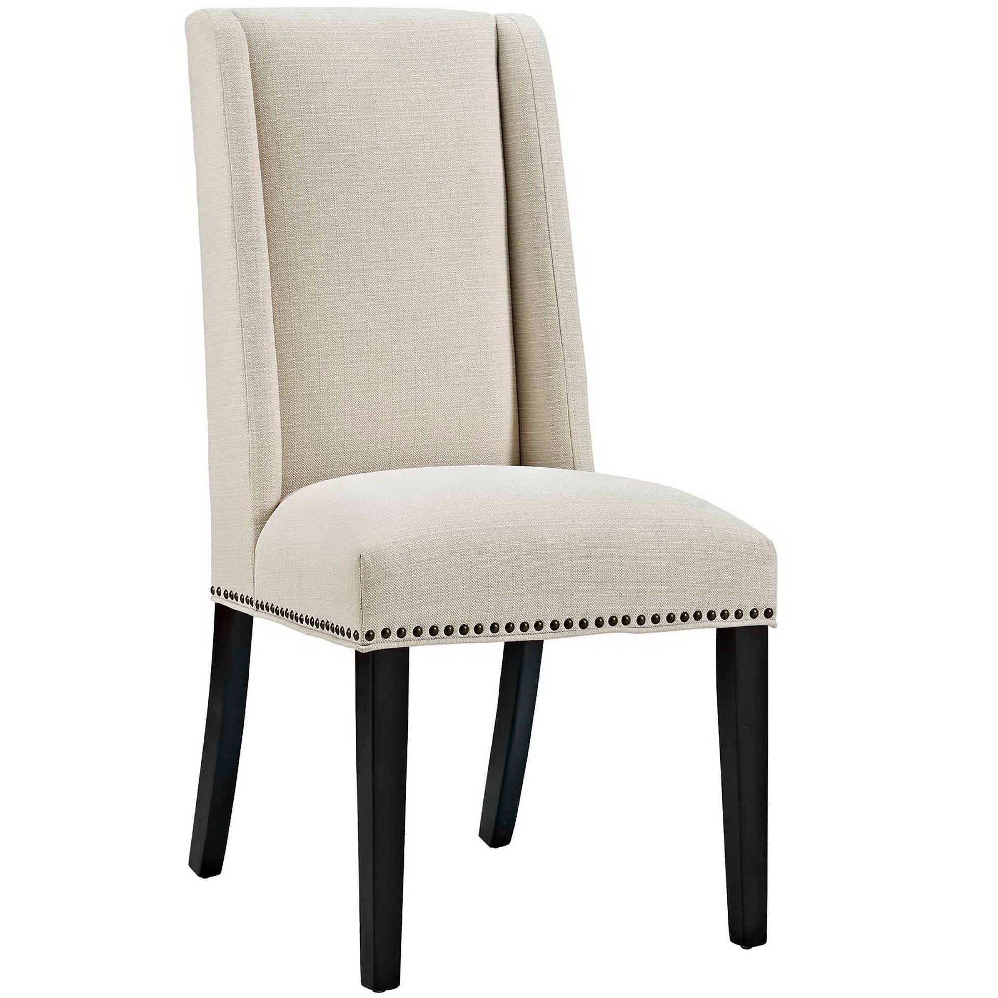 Baron Dining Chair Fabric Set of 4 - Brown
