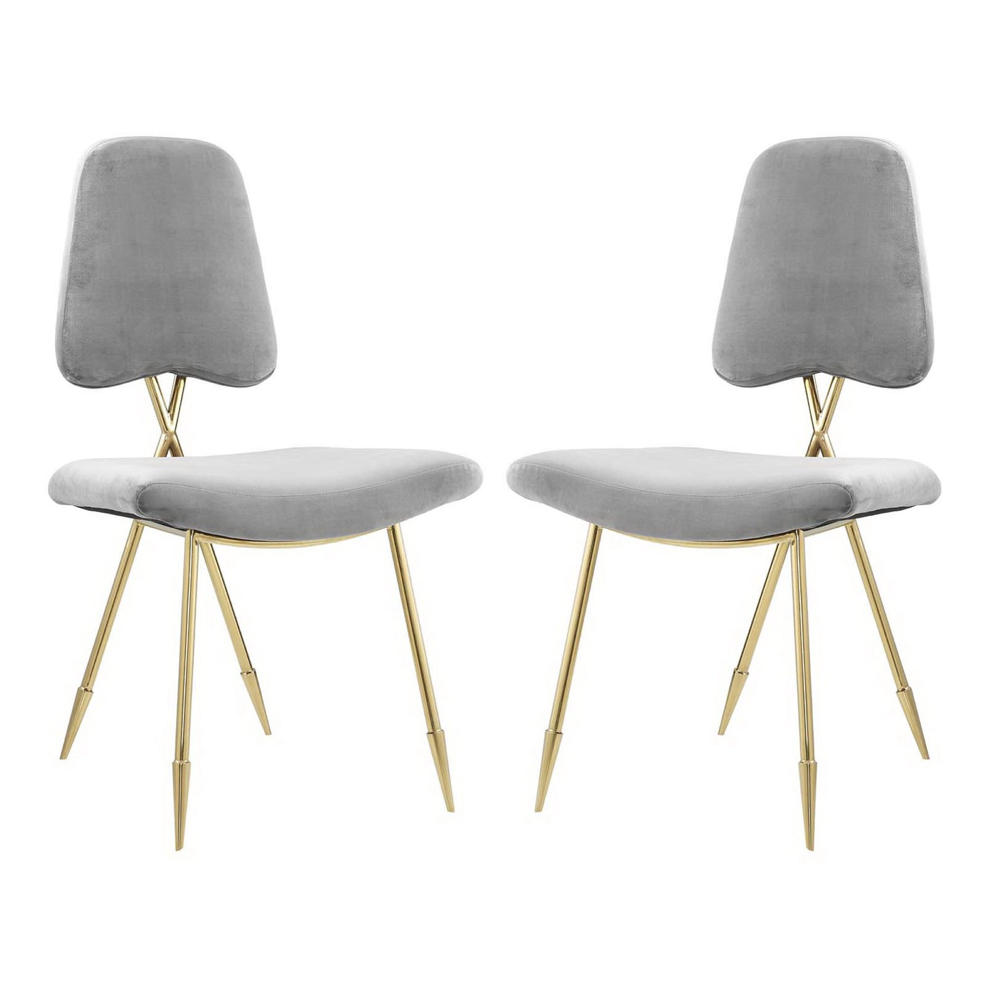 Ponder Dining Side Chair Set of 2 - Gray