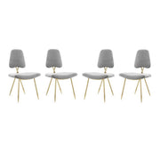 Ponder Dining Side Chair Set of 4 - Gray