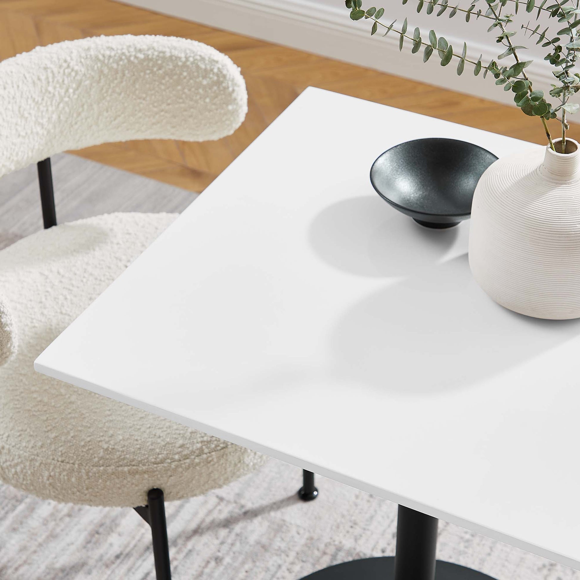 Lippa 24" Square Wood Dining Table
