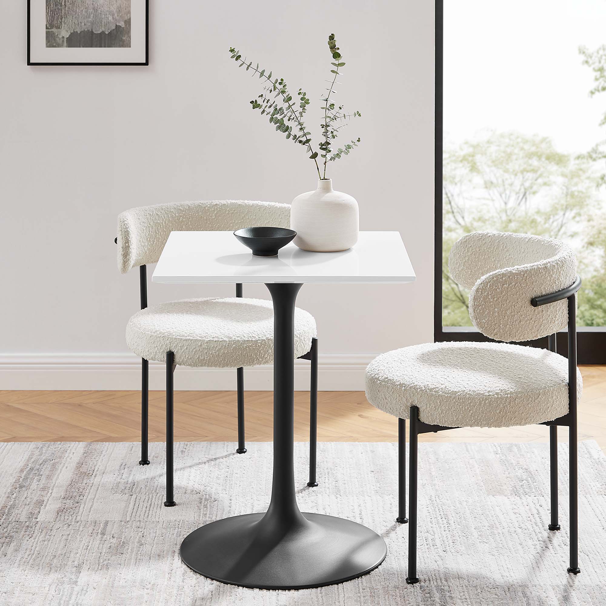 Lippa 24" Square Wood Dining Table