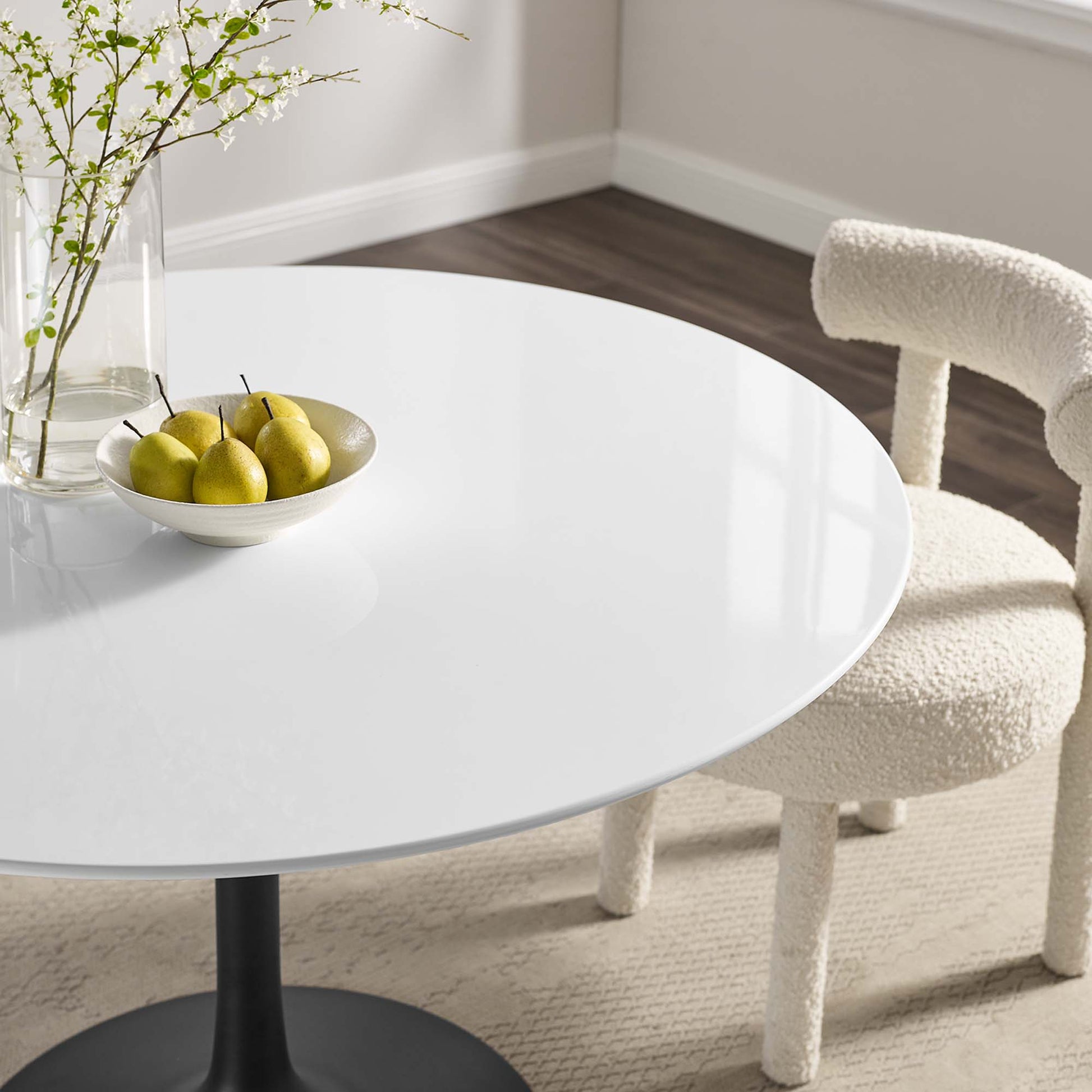 Lippa 48" Round Wood Dining Table