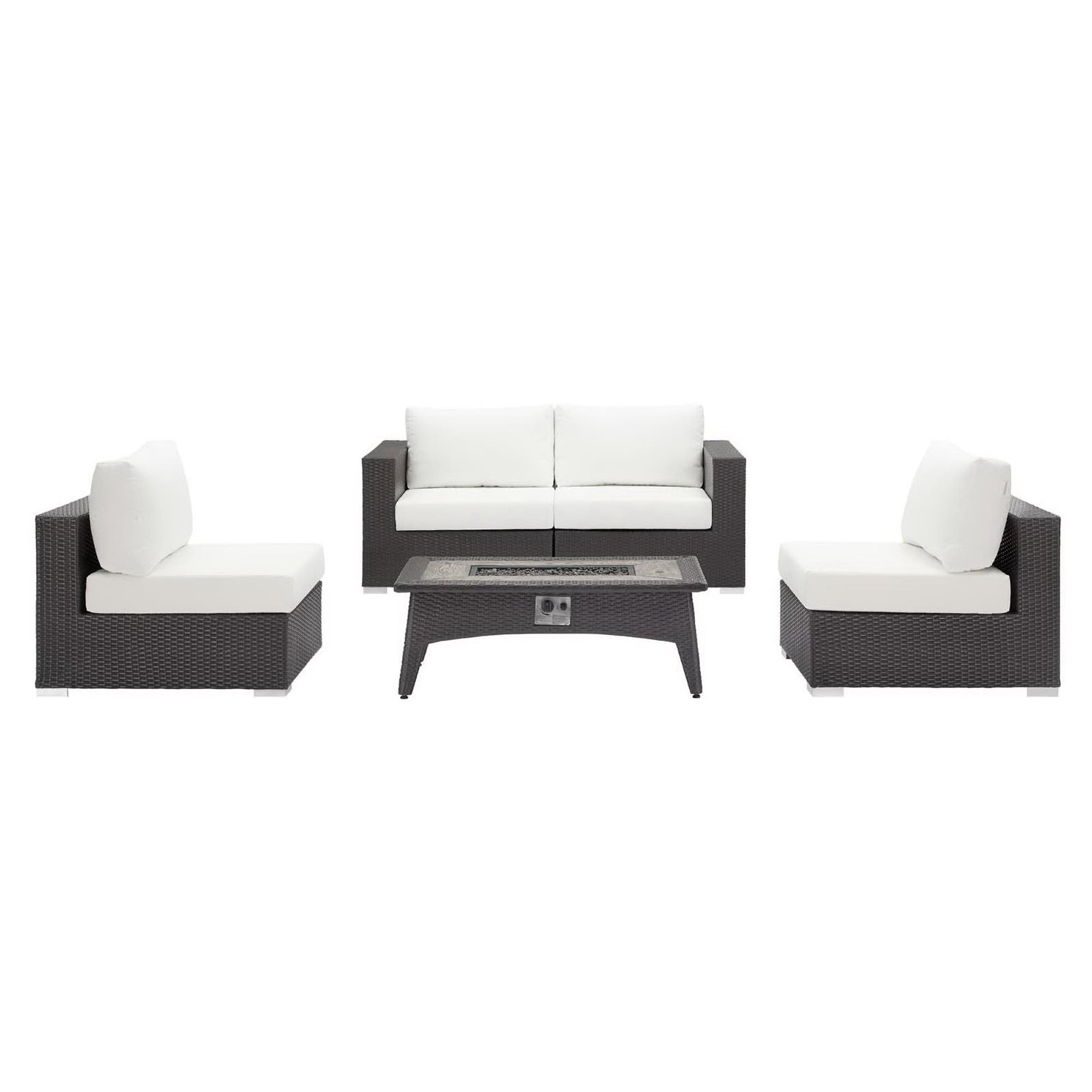 Convene 5 Piece Set Outdoor with Fire Pit