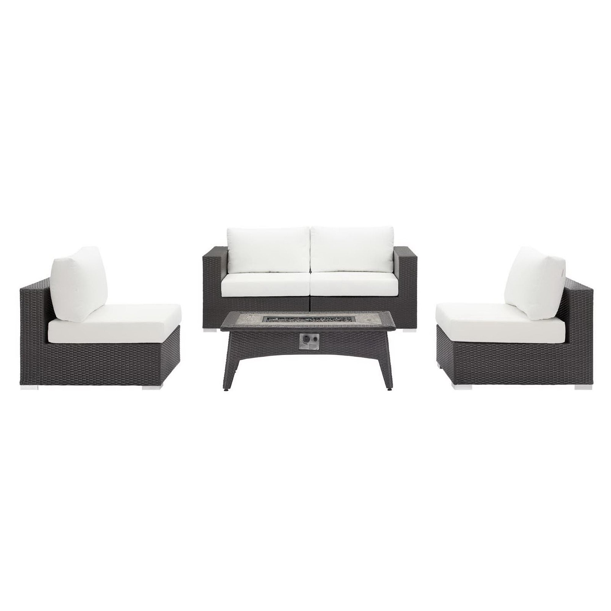 Convene 5 Piece Set Outdoor with Fire Pit
