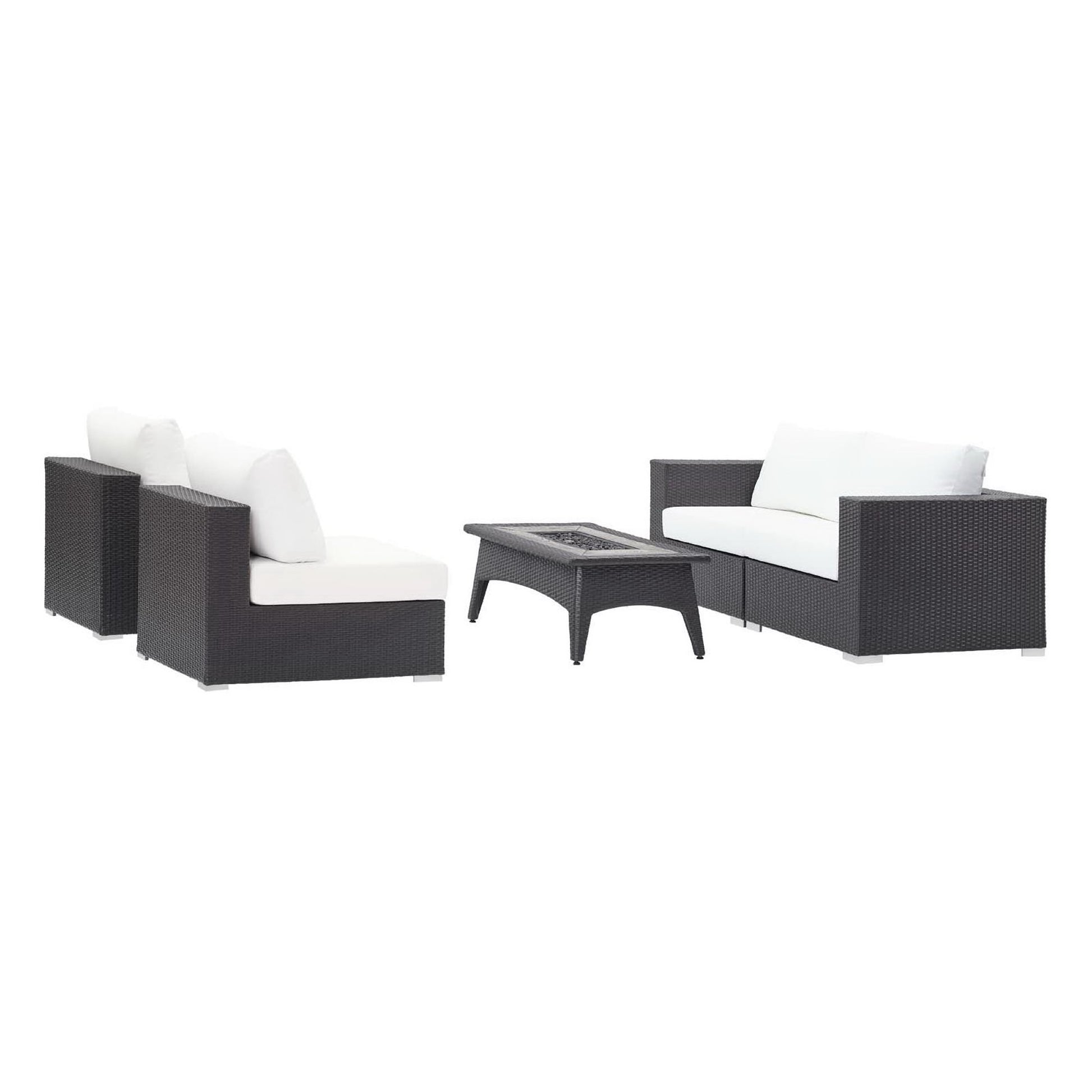 Convene 5 Piece Set Outdoor with Fire Pit