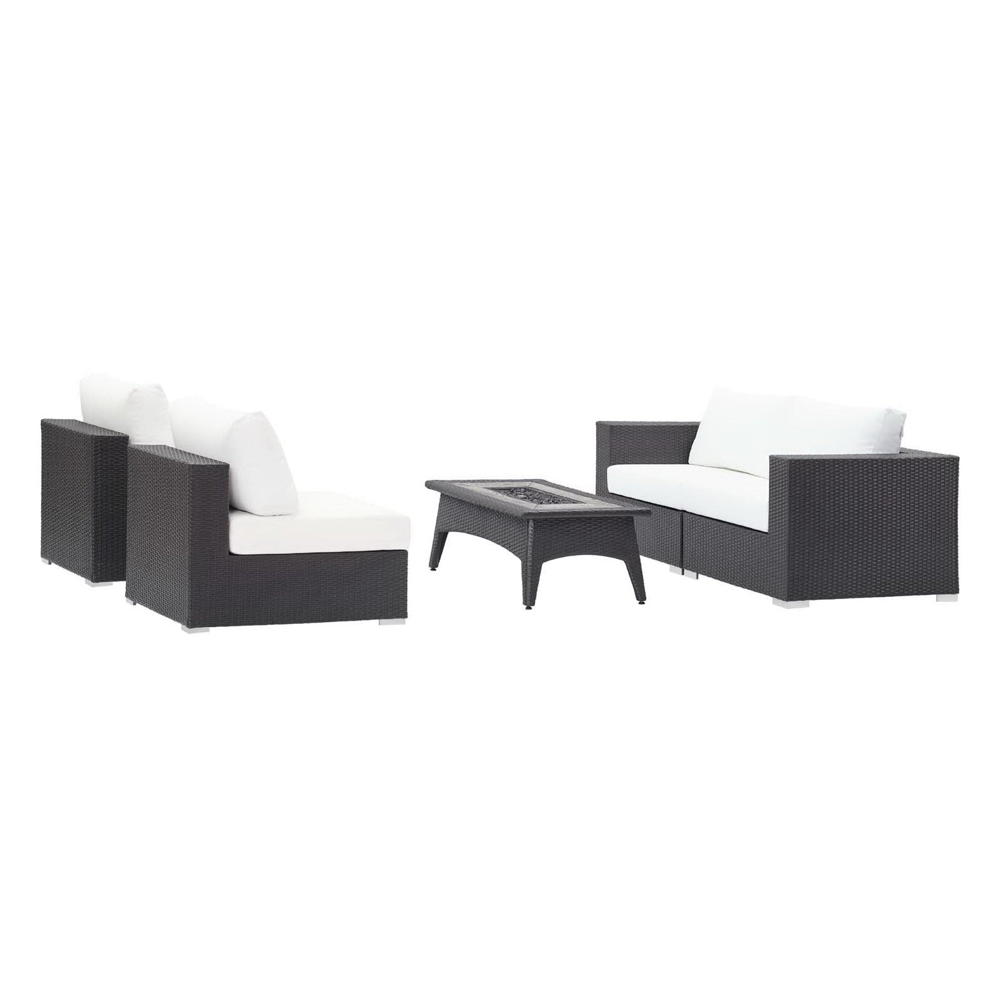 Convene 5 Piece Set Outdoor with Fire Pit
