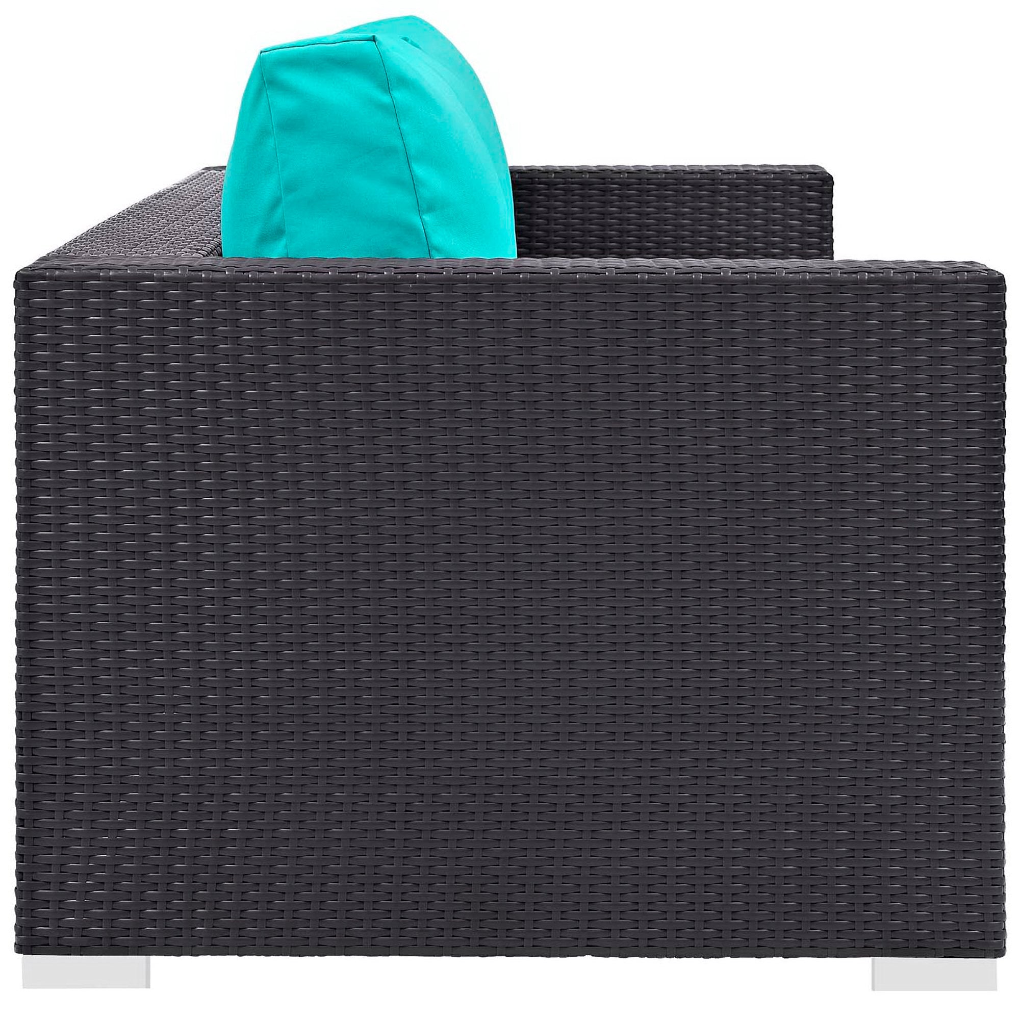 Convene 3 Piece Set Outdoor Patio with Fire Pit