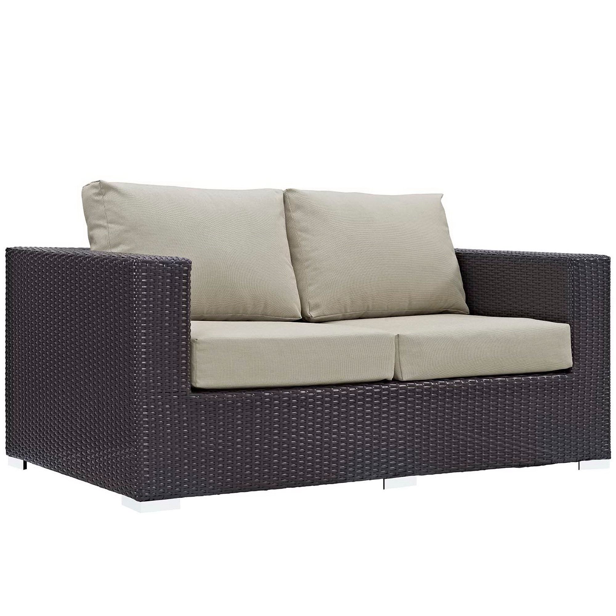 Convene 4 Piece Set Outdoor Patio with Fire Pit