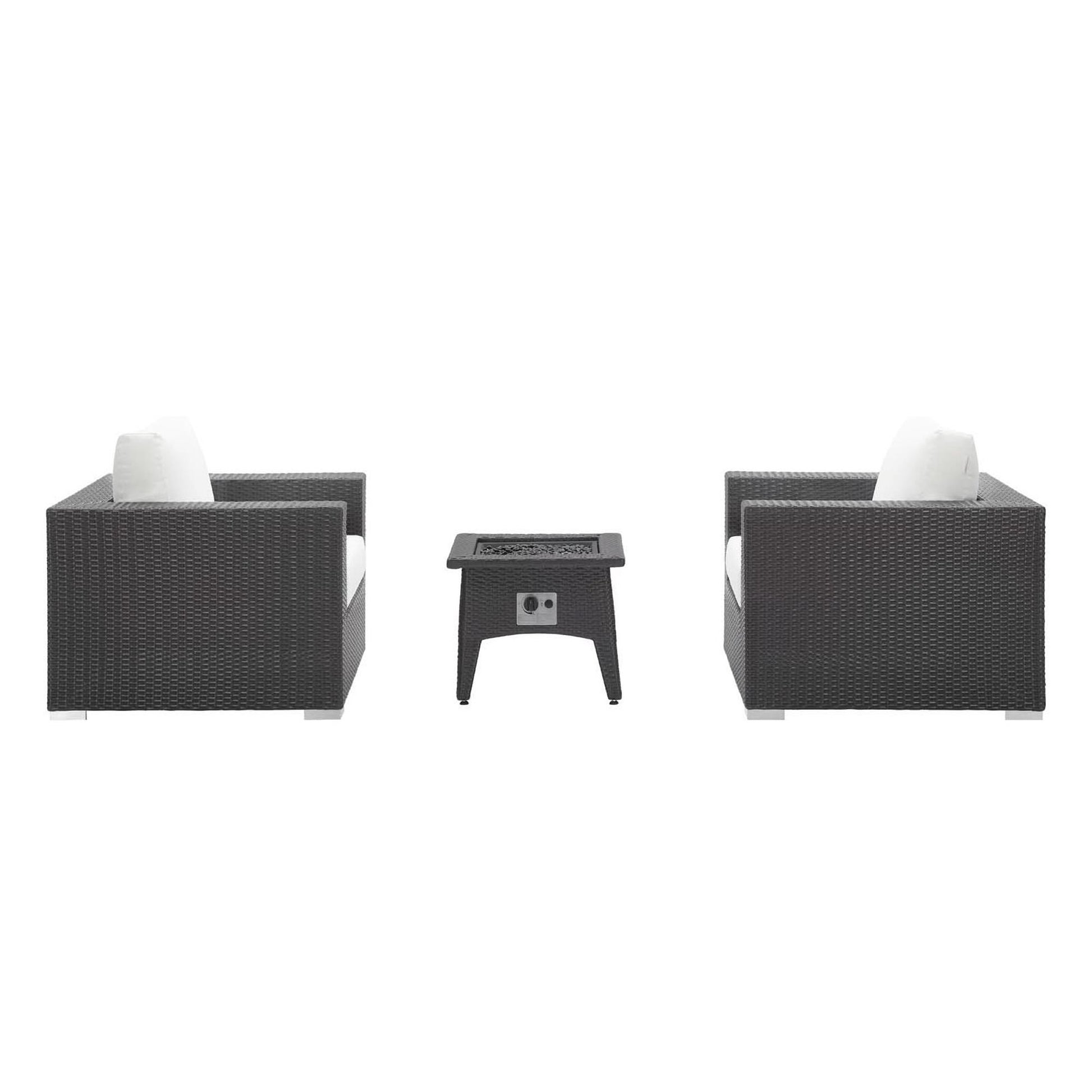 Convene 3 Piece Set Outdoor with Fire Pit