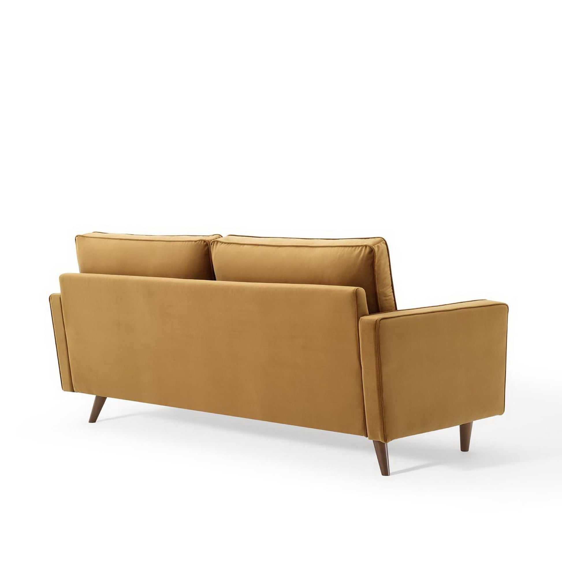 Valour Performance Velvet Sofa - Navy