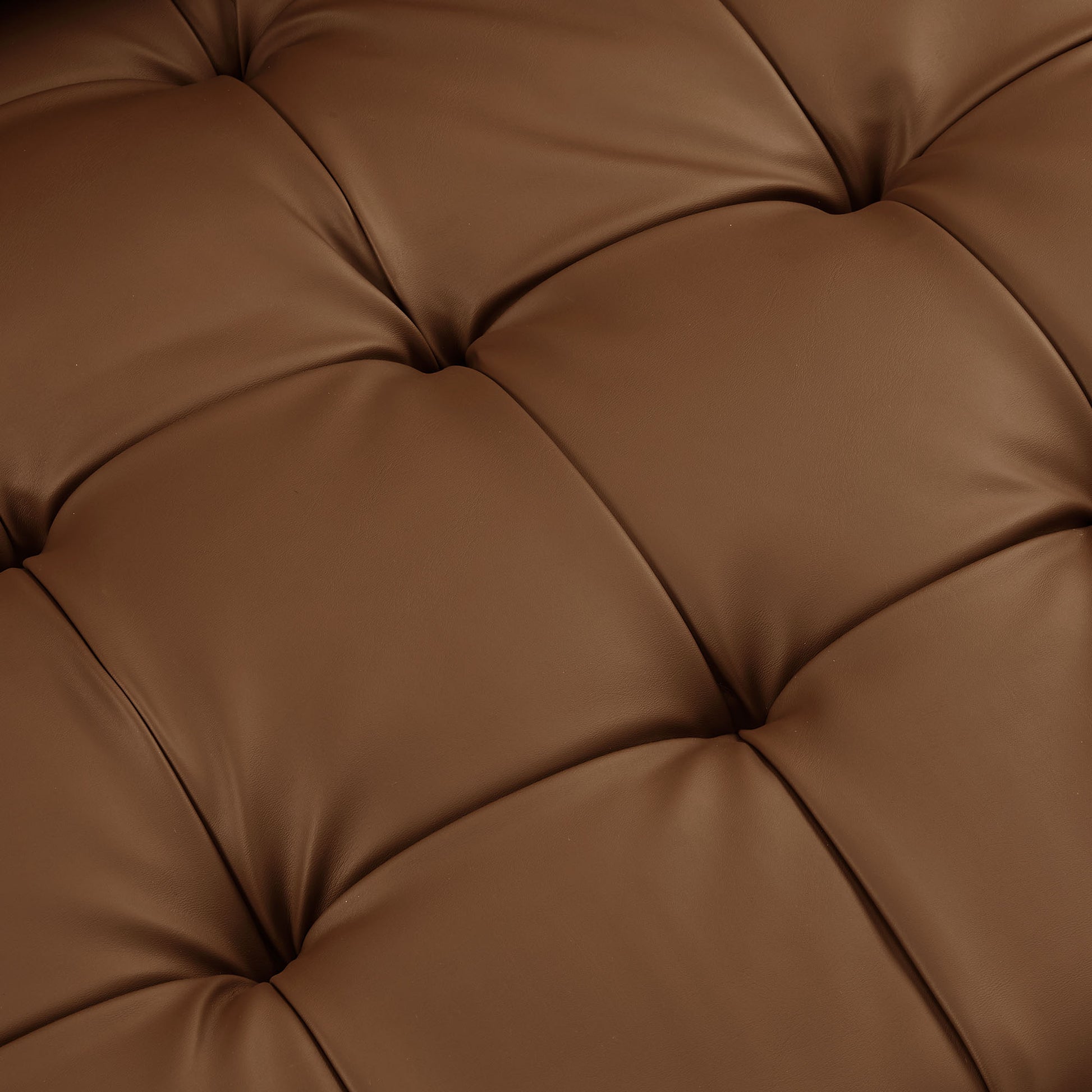Valour Upholstered Faux Leather Sofa