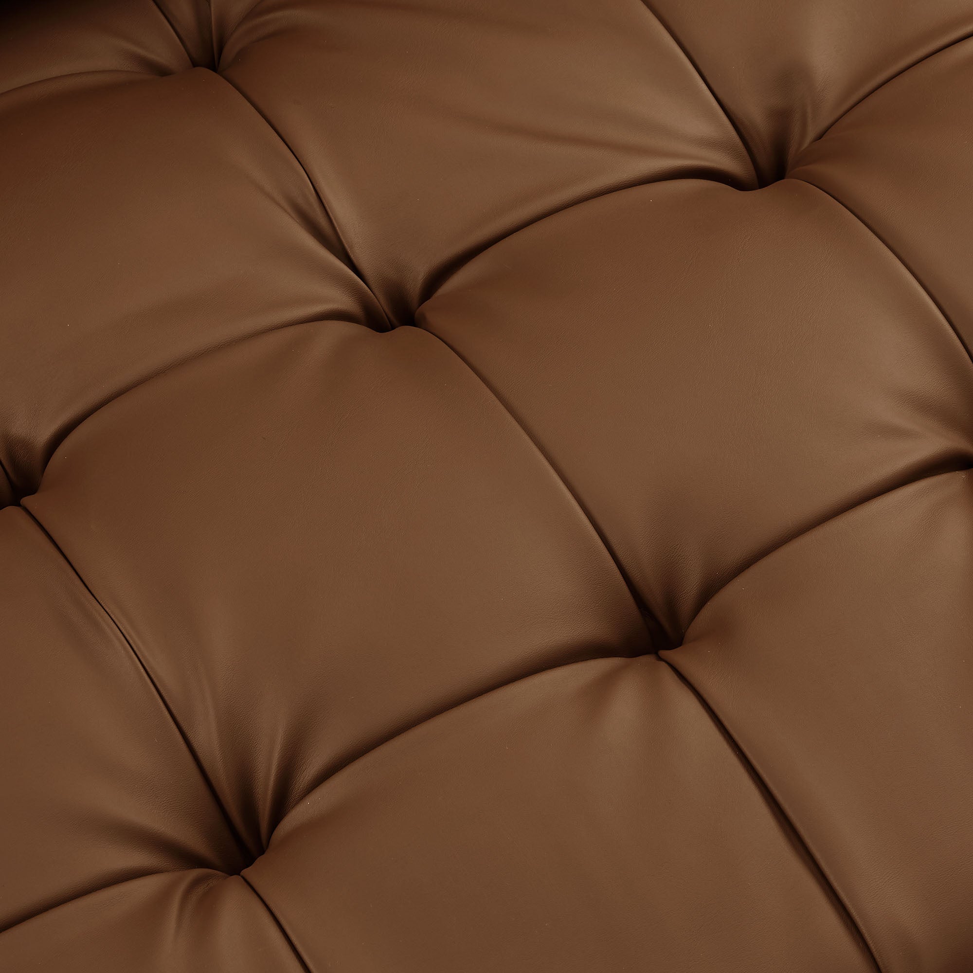 Valour Upholstered Faux Leather Sofa