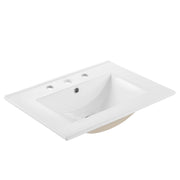 Cayman Bathroom Sink - White