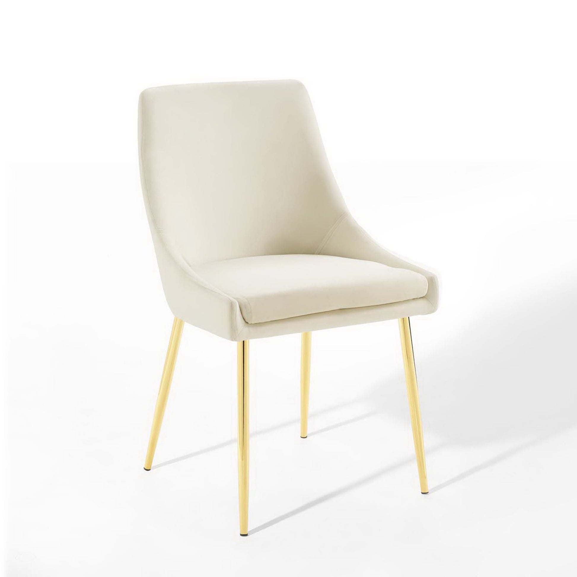 Viscount Performance Velvet Dining Chairs - Set of 2
