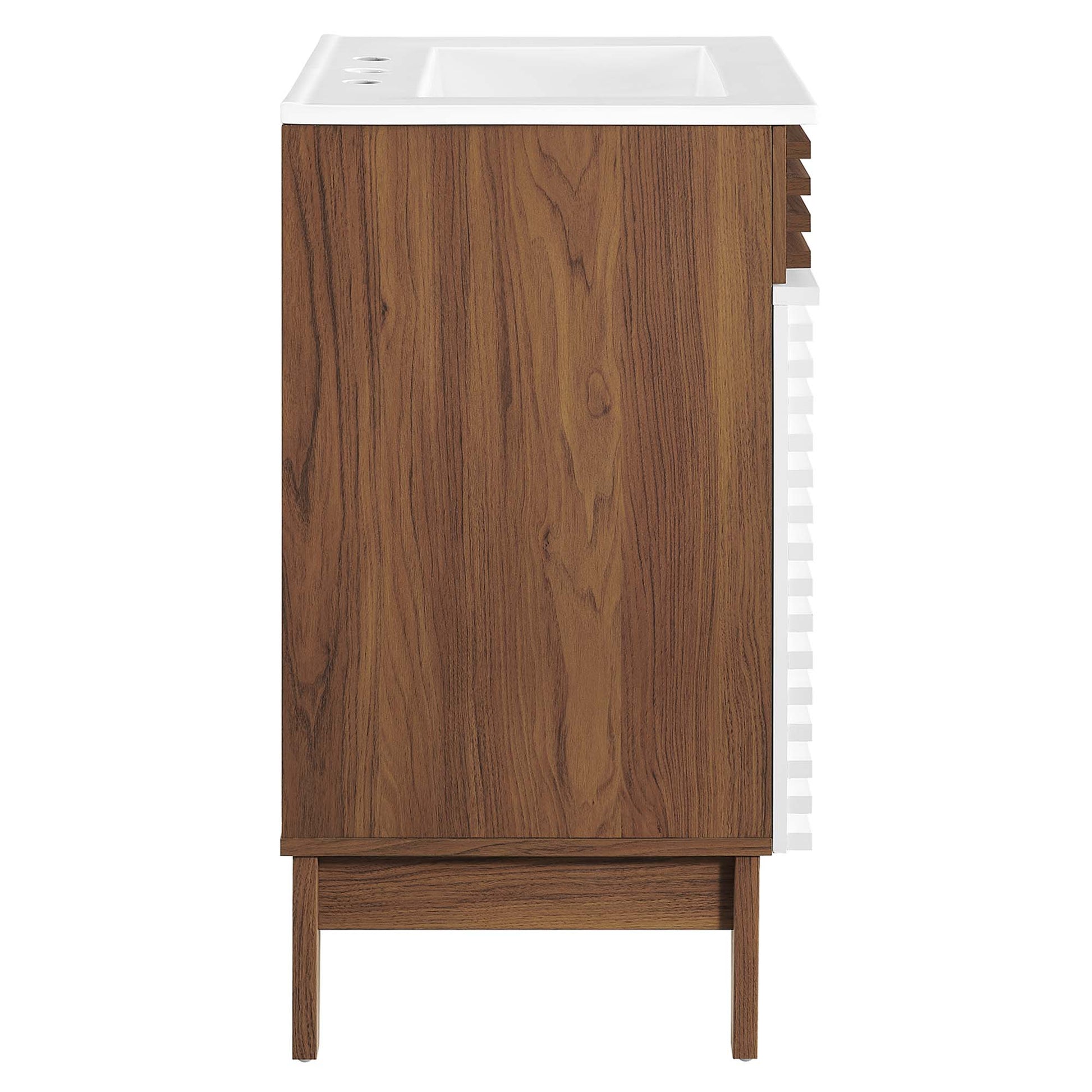 Render 18" and 24" Bathroom Vanities with White Basin Included
