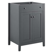Nantucket Bathroom Cabinet Basin Not Included - Gray