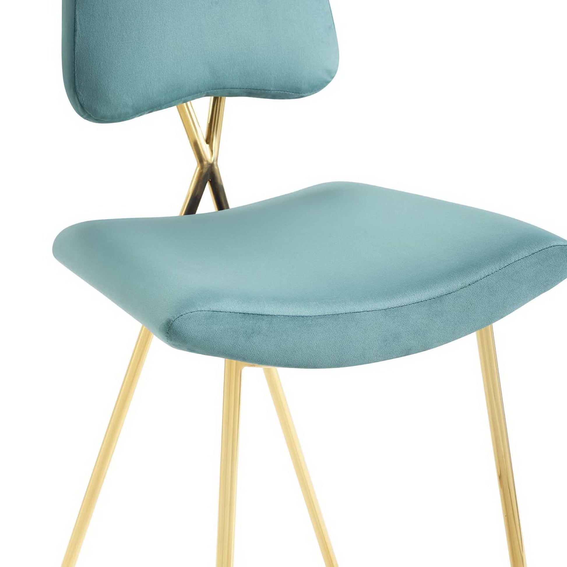 Ponder Performance Velvet Counter Stool