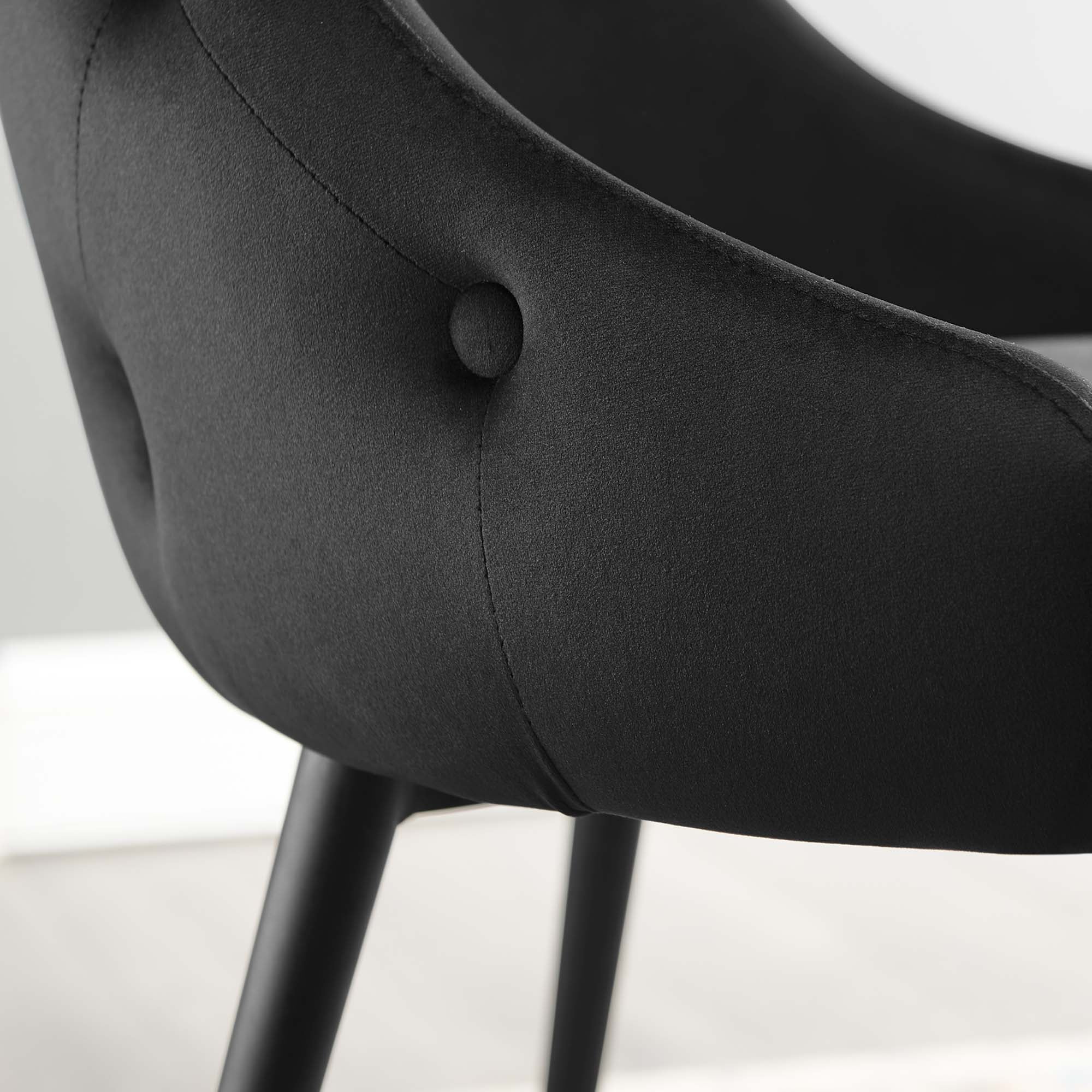 Adorn Tufted Performance Velvet Dining Side Chair - Teal