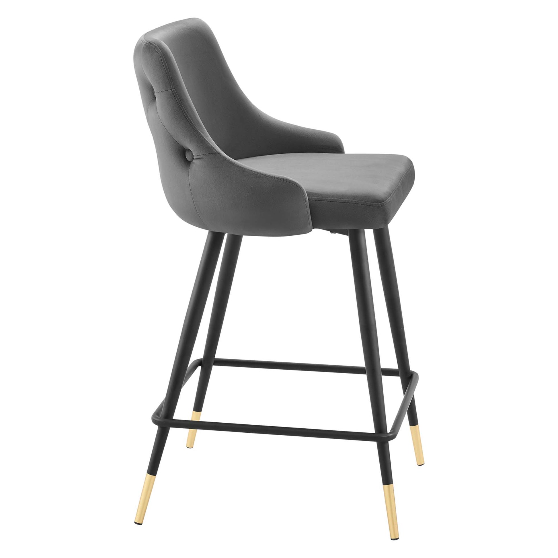 Adorn Performance Velvet Performance Velvet Counter Stool - Pink