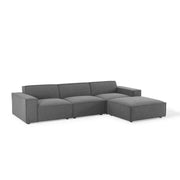 Restore 4-Piece Sectional Sofa - Charcoal