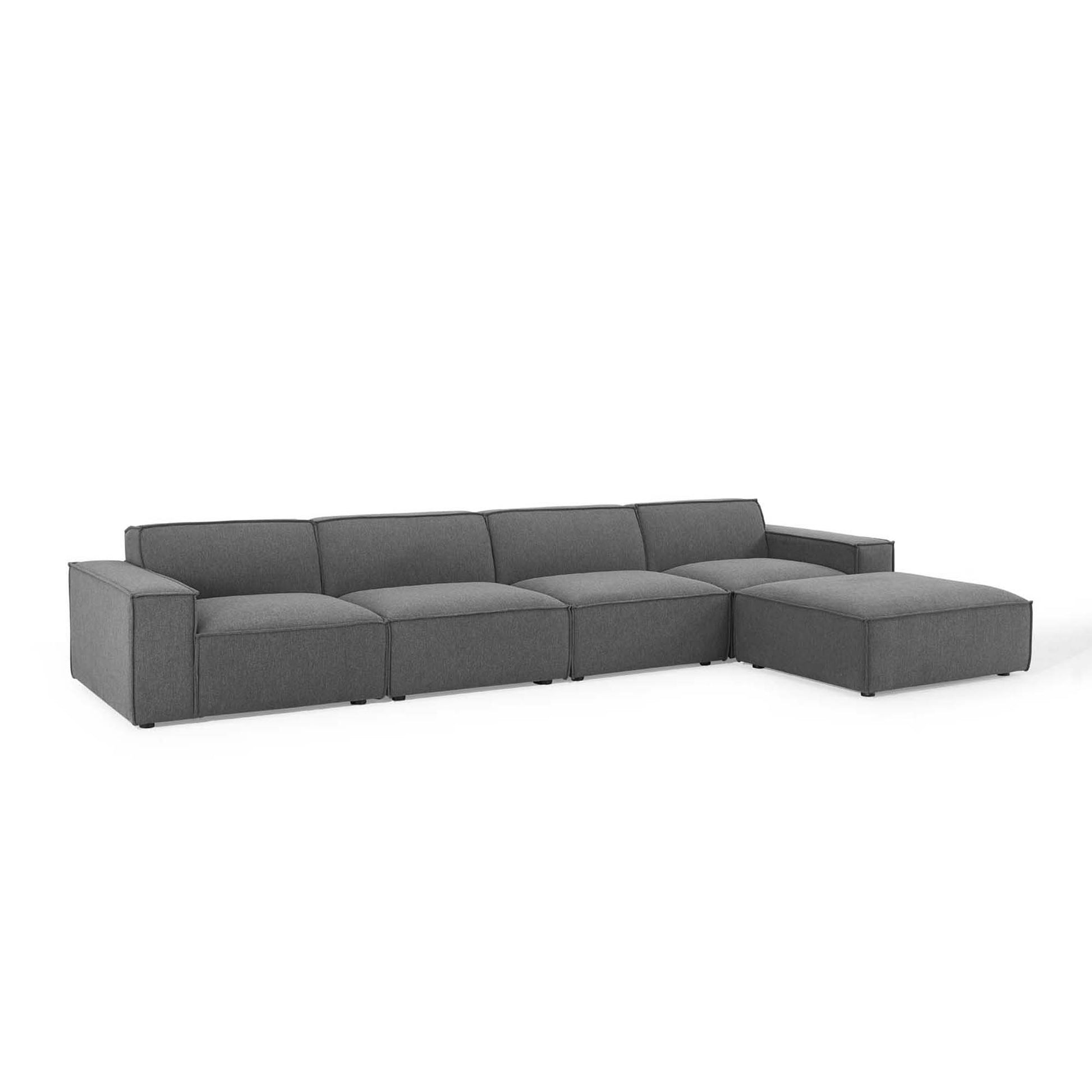 Restore 5-Piece Sectional Sofa - Charcoal