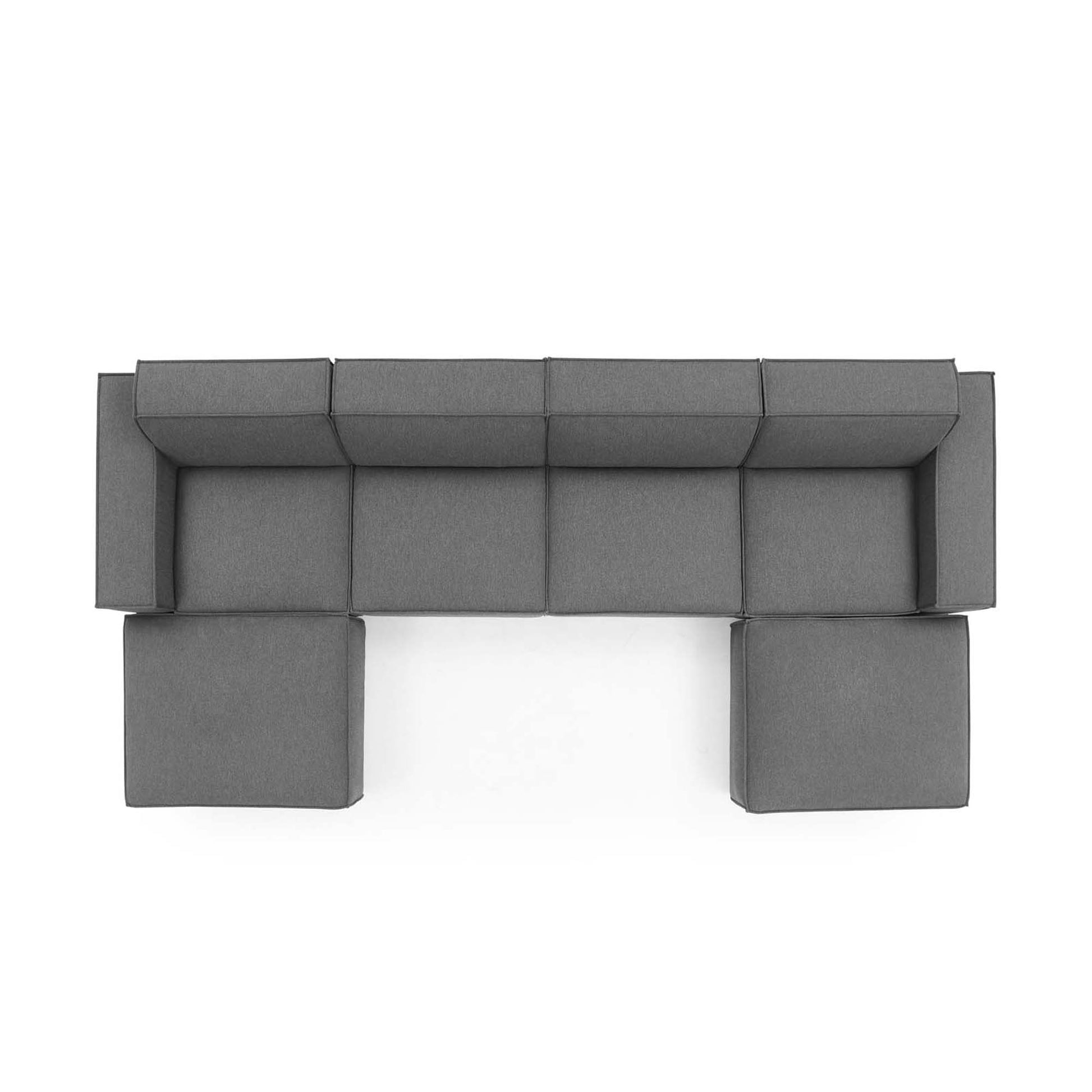 Restore 6-Piece Sectional Sofa - White